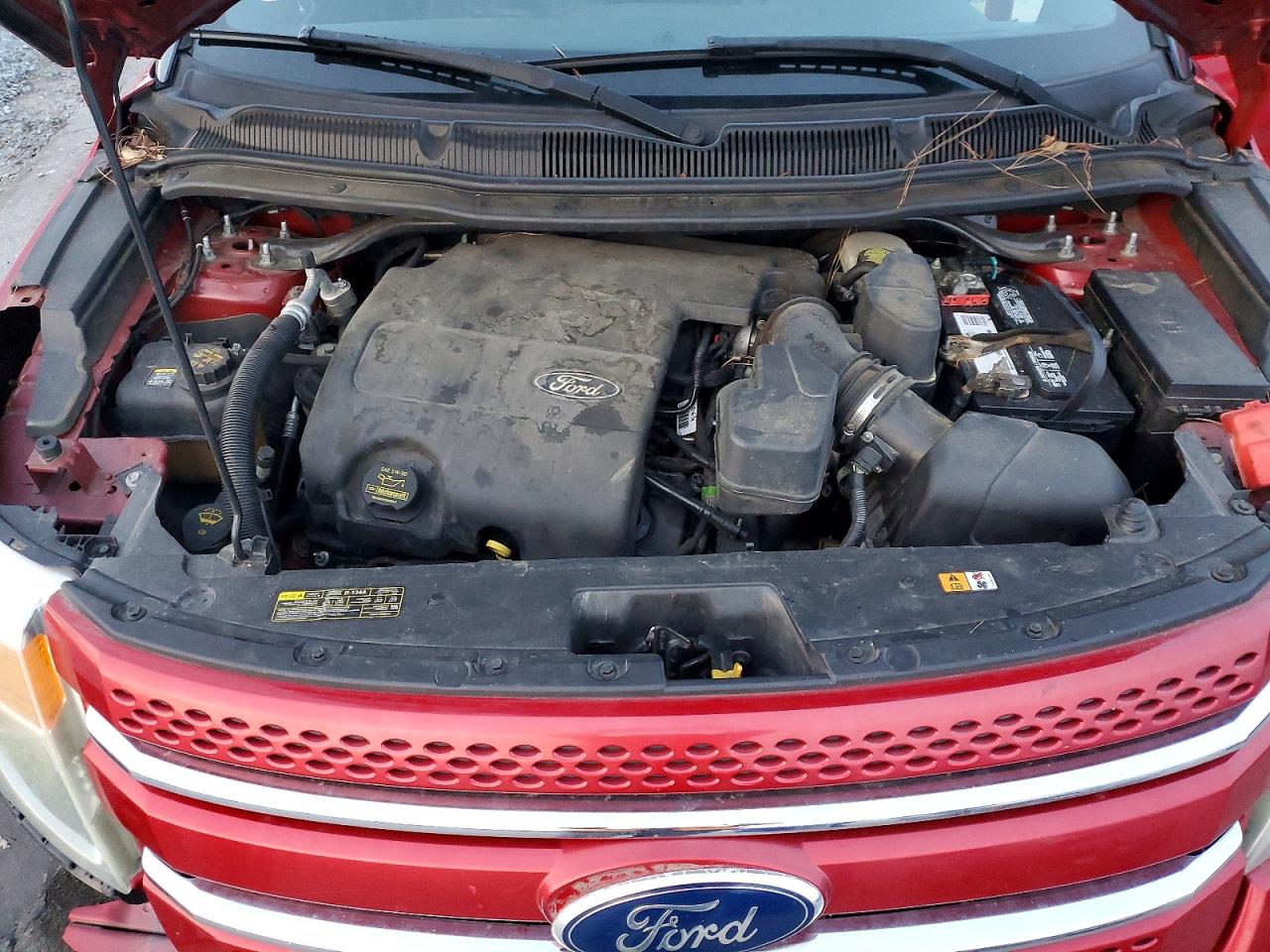 2011 Ford Explorer Limited Red vin: 1FMHK8F8XBGA63301
