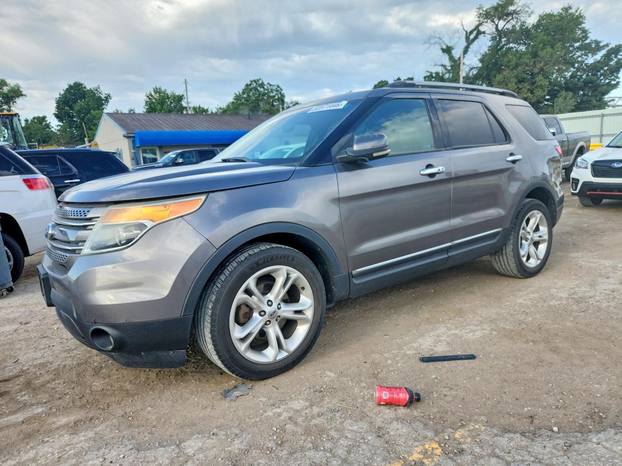 2011 Ford Explorer Limited Gray vin: 1FMHK8F8XBGA68188
