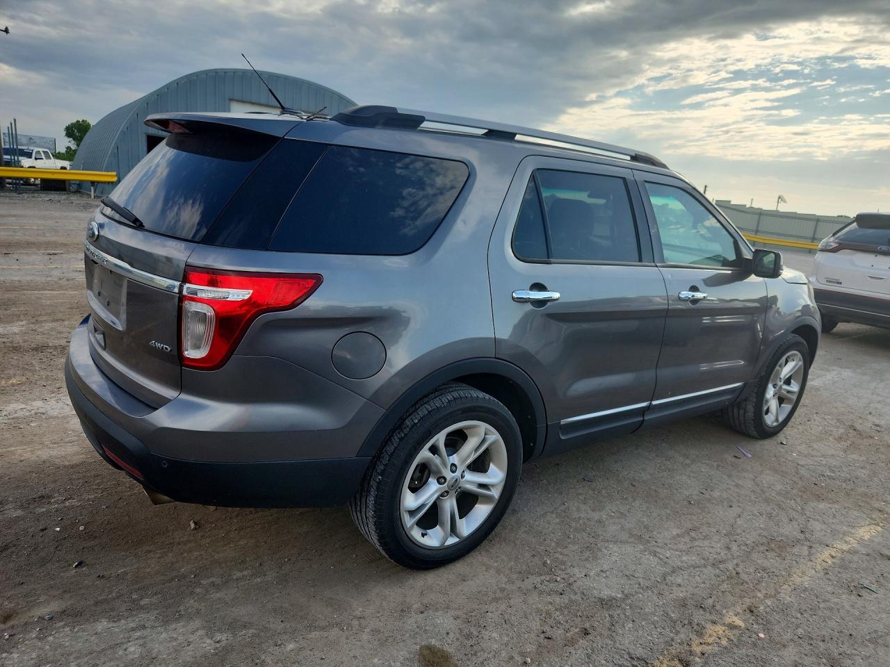 2011 Ford Explorer Limited Gray vin: 1FMHK8F8XBGA68188