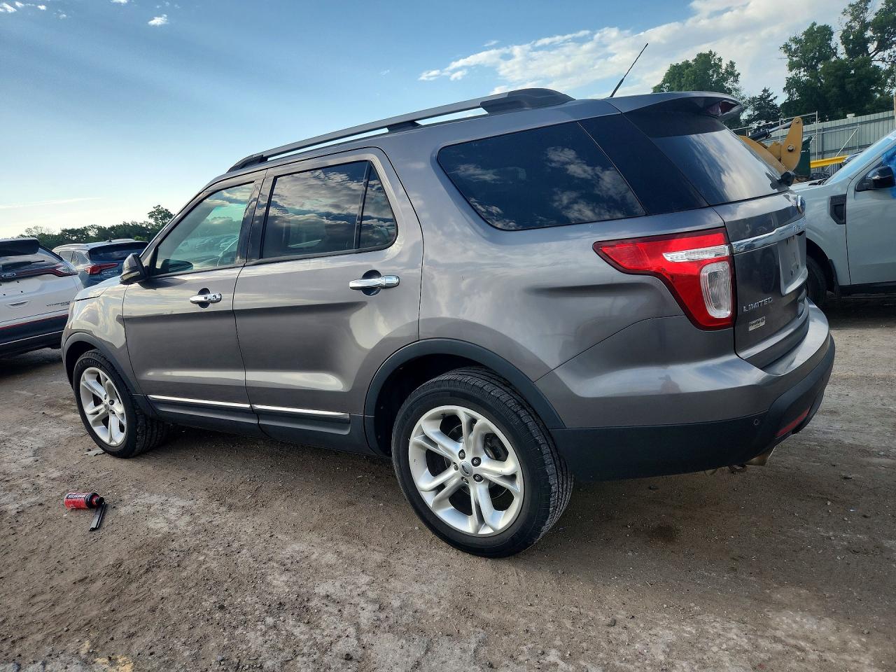 2011 Ford Explorer Limited Gray vin: 1FMHK8F8XBGA68188