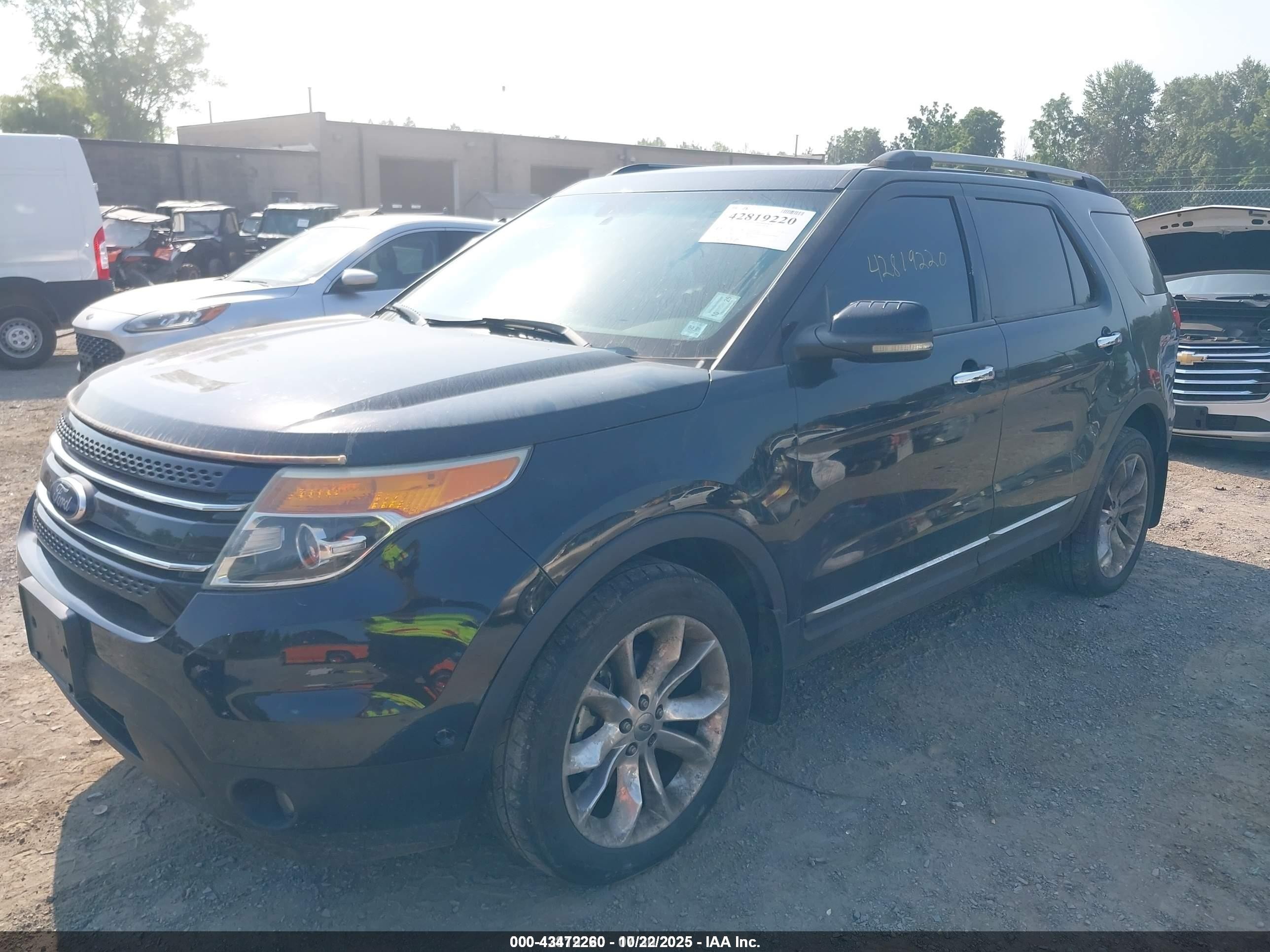 2011 Ford Explorer Limited Black vin: 1FMHK8F8XBGA75903