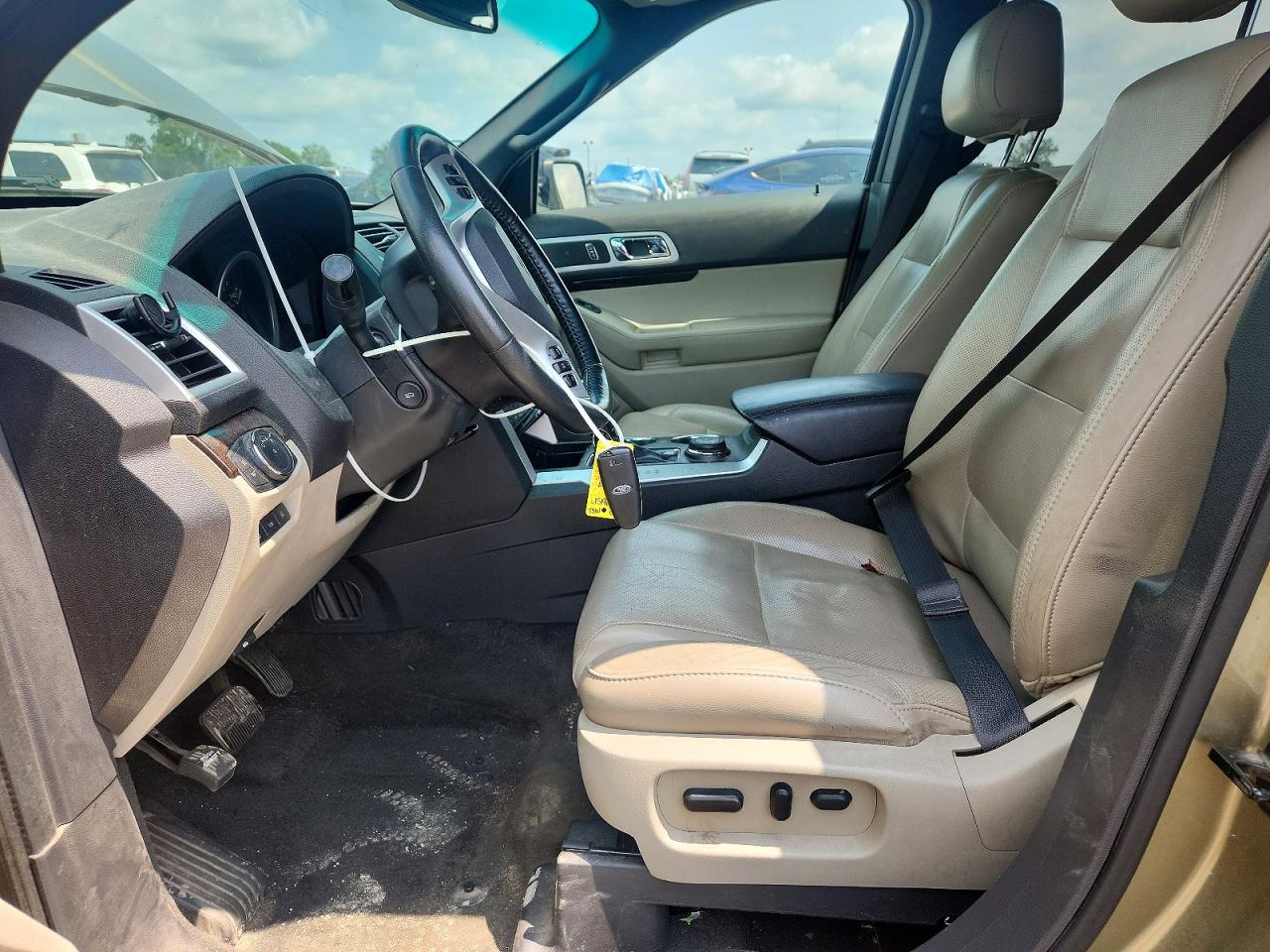 2012 Ford Explorer Limited Green vin: 1FMHK8F8XCGA05030