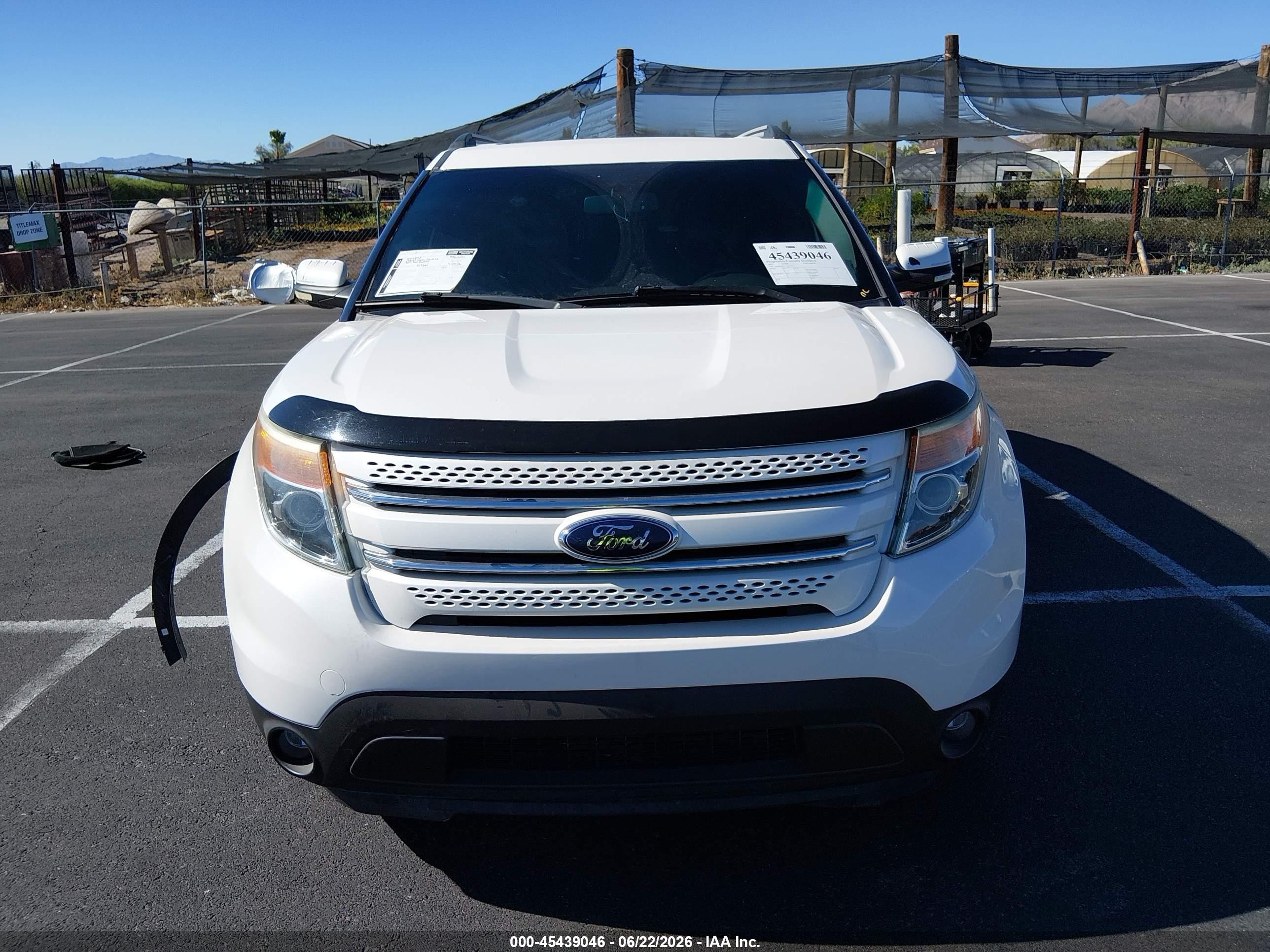 2012 Ford Explorer Limited White vin: 1FMHK8F8XCGA05920