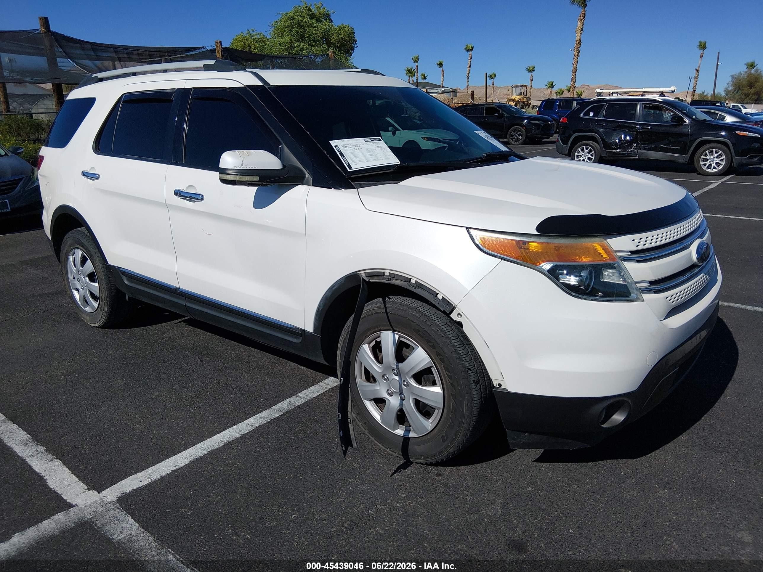 2012 Ford Explorer Limited White vin: 1FMHK8F8XCGA05920