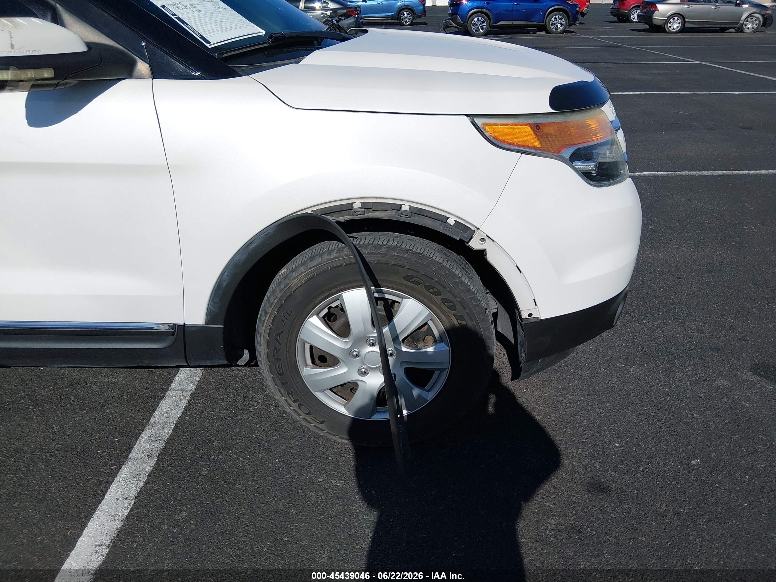2012 Ford Explorer Limited White vin: 1FMHK8F8XCGA05920