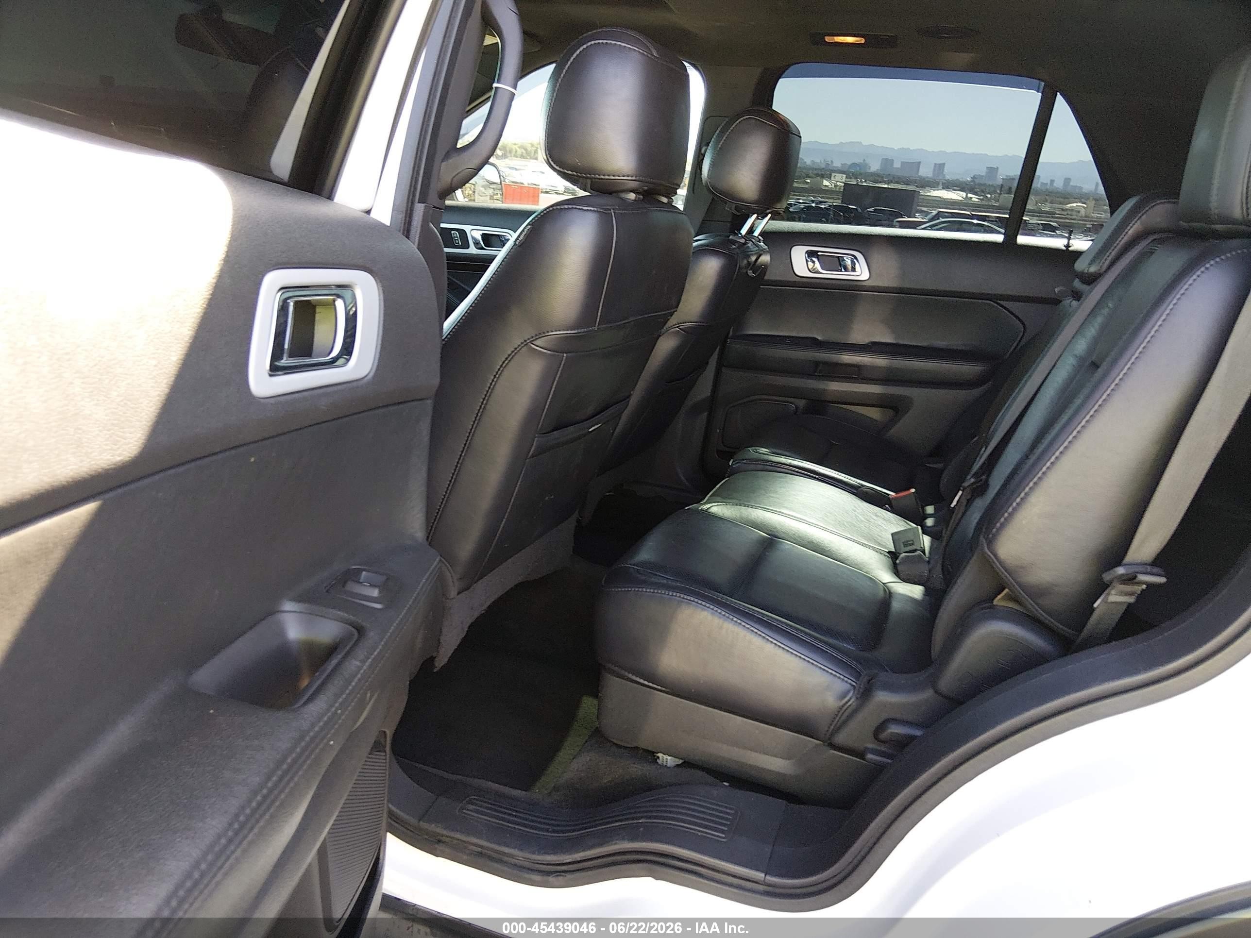 2012 Ford Explorer Limited White vin: 1FMHK8F8XCGA05920