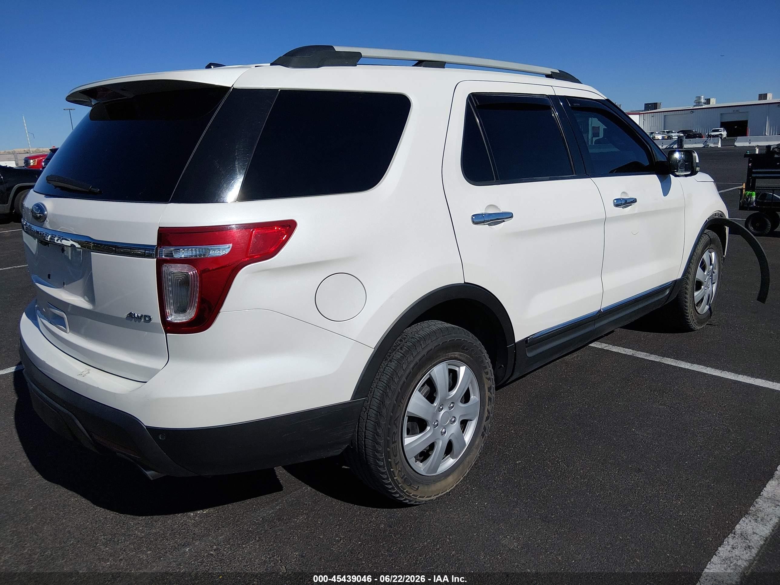 2012 Ford Explorer Limited White vin: 1FMHK8F8XCGA05920