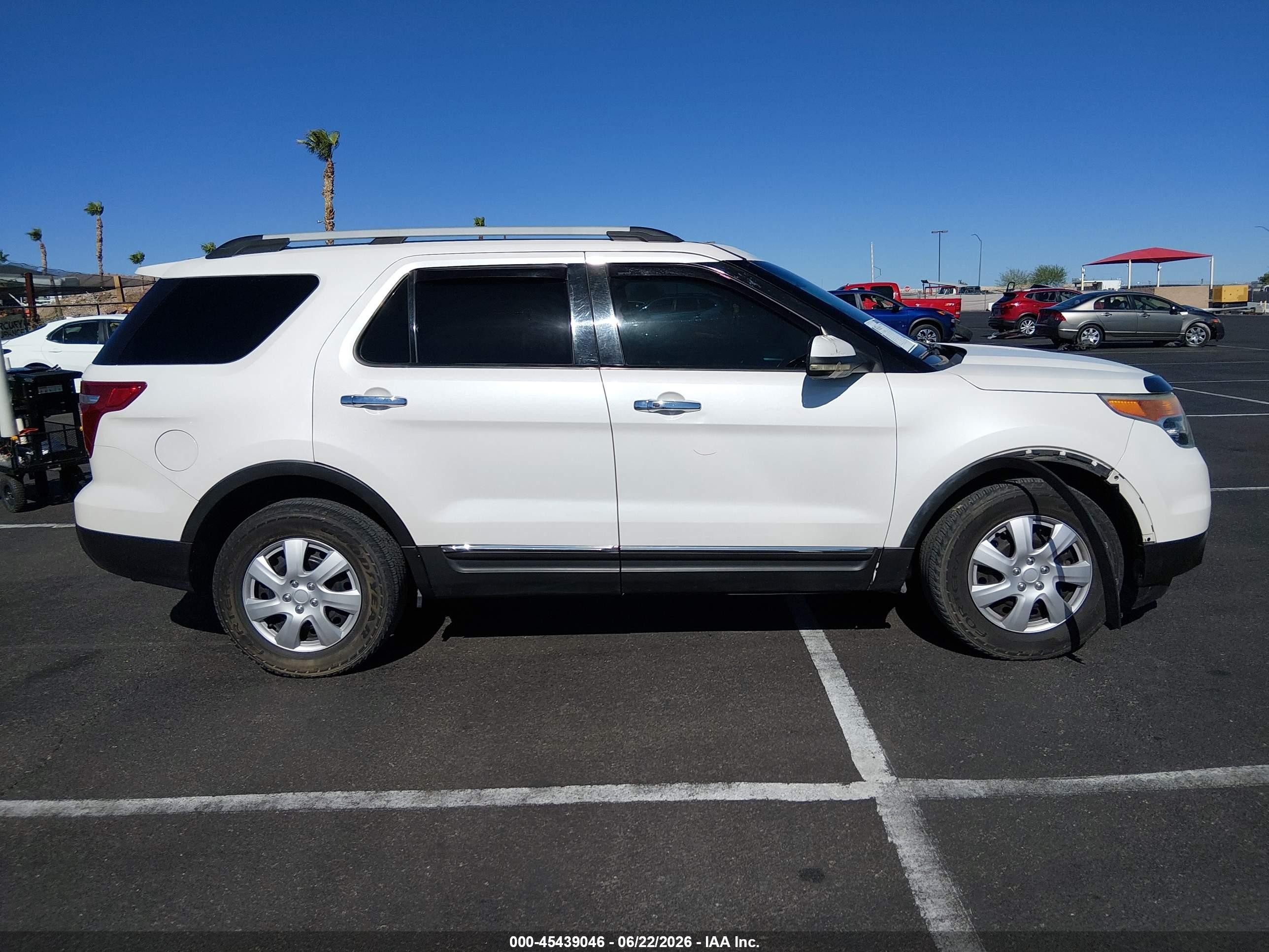 2012 Ford Explorer Limited White vin: 1FMHK8F8XCGA05920