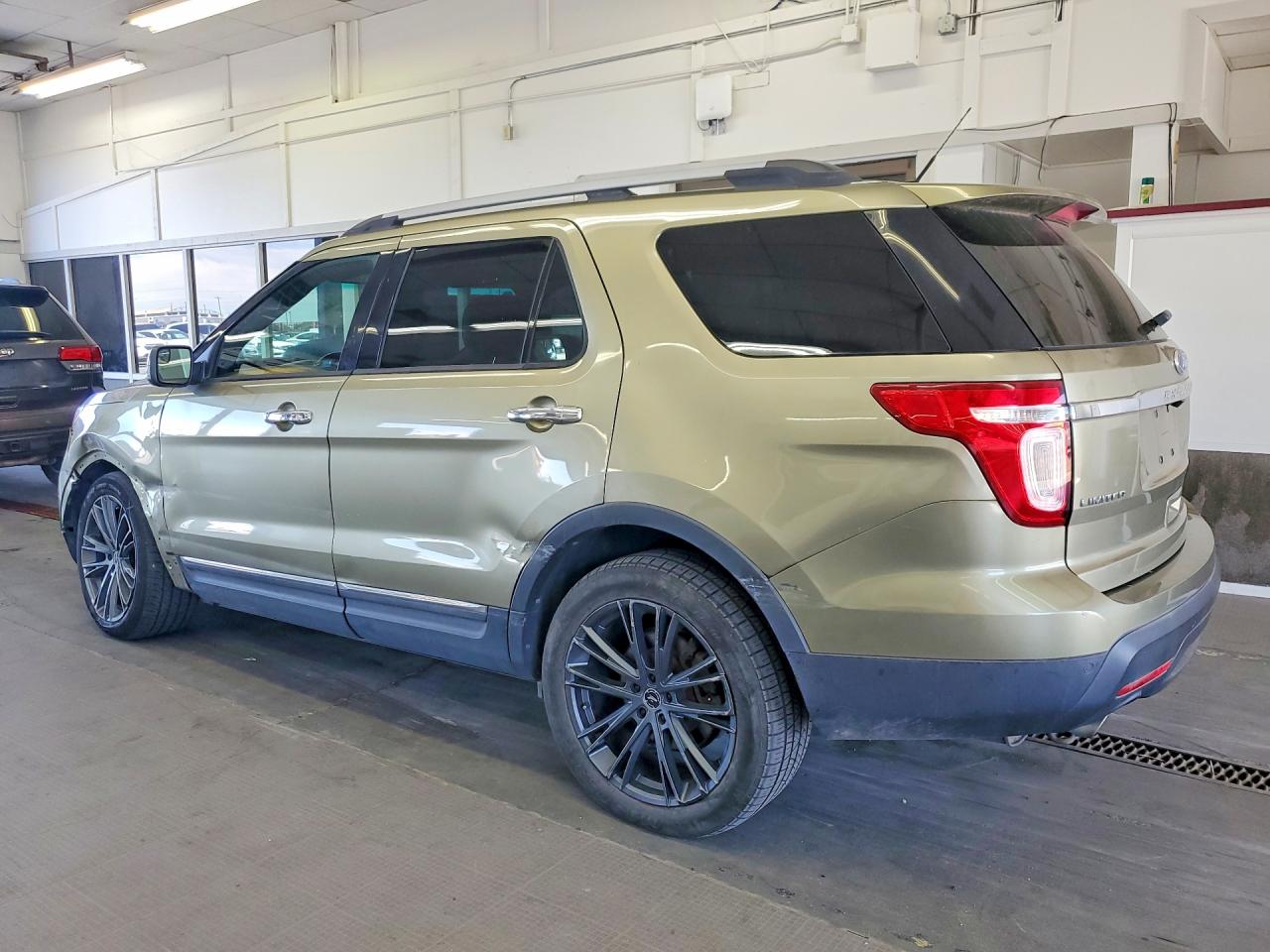 2012 Ford Explorer Limited Green vin: 1FMHK8F8XCGA51702