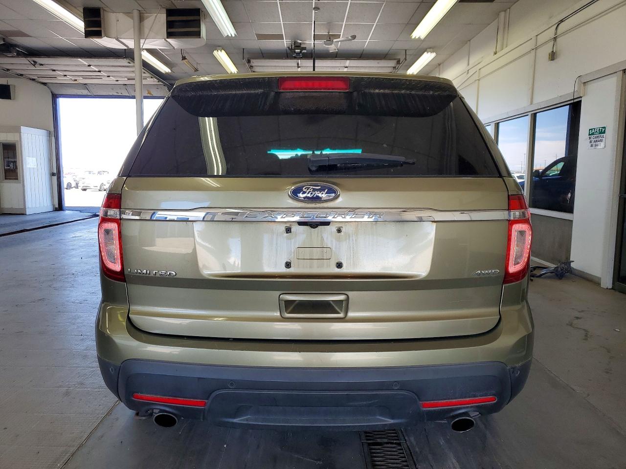2012 Ford Explorer Limited Green vin: 1FMHK8F8XCGA51702