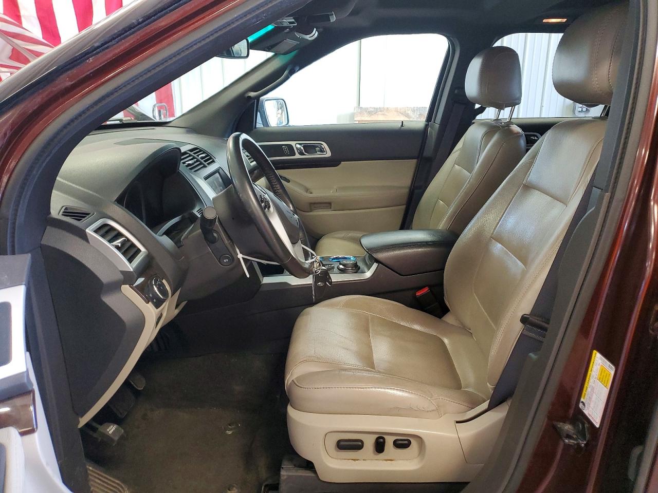 2012 Ford Explorer Limited Burgundy vin: 1FMHK8F8XCGA83873