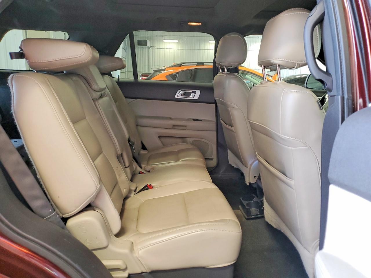 2012 Ford Explorer Limited Burgundy vin: 1FMHK8F8XCGA83873