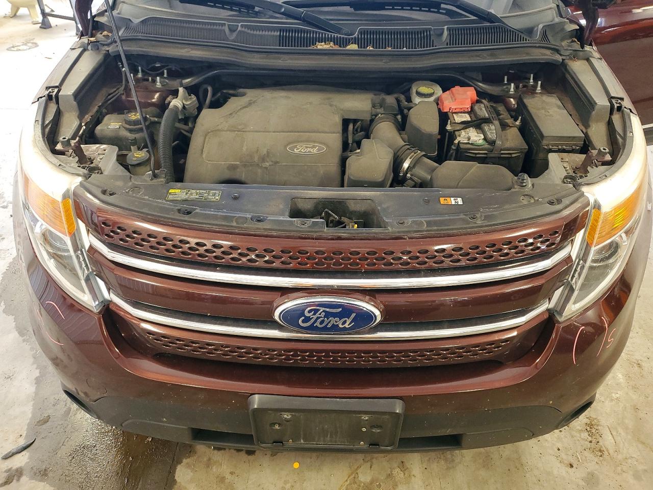 2012 Ford Explorer Limited Burgundy vin: 1FMHK8F8XCGA83873