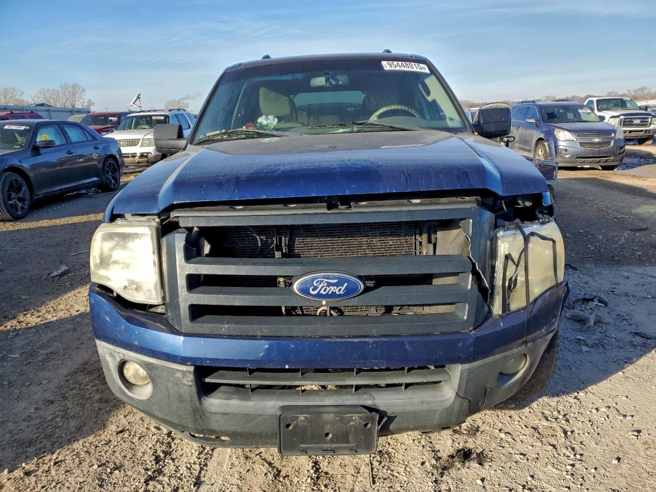 2010 Ford Expedition El Xlt Blue vin: 1FMJK1F50AEB67546