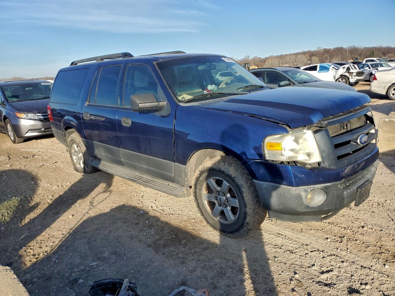 2010 Ford Expedition El Xlt Blue vin: 1FMJK1F50AEB67546