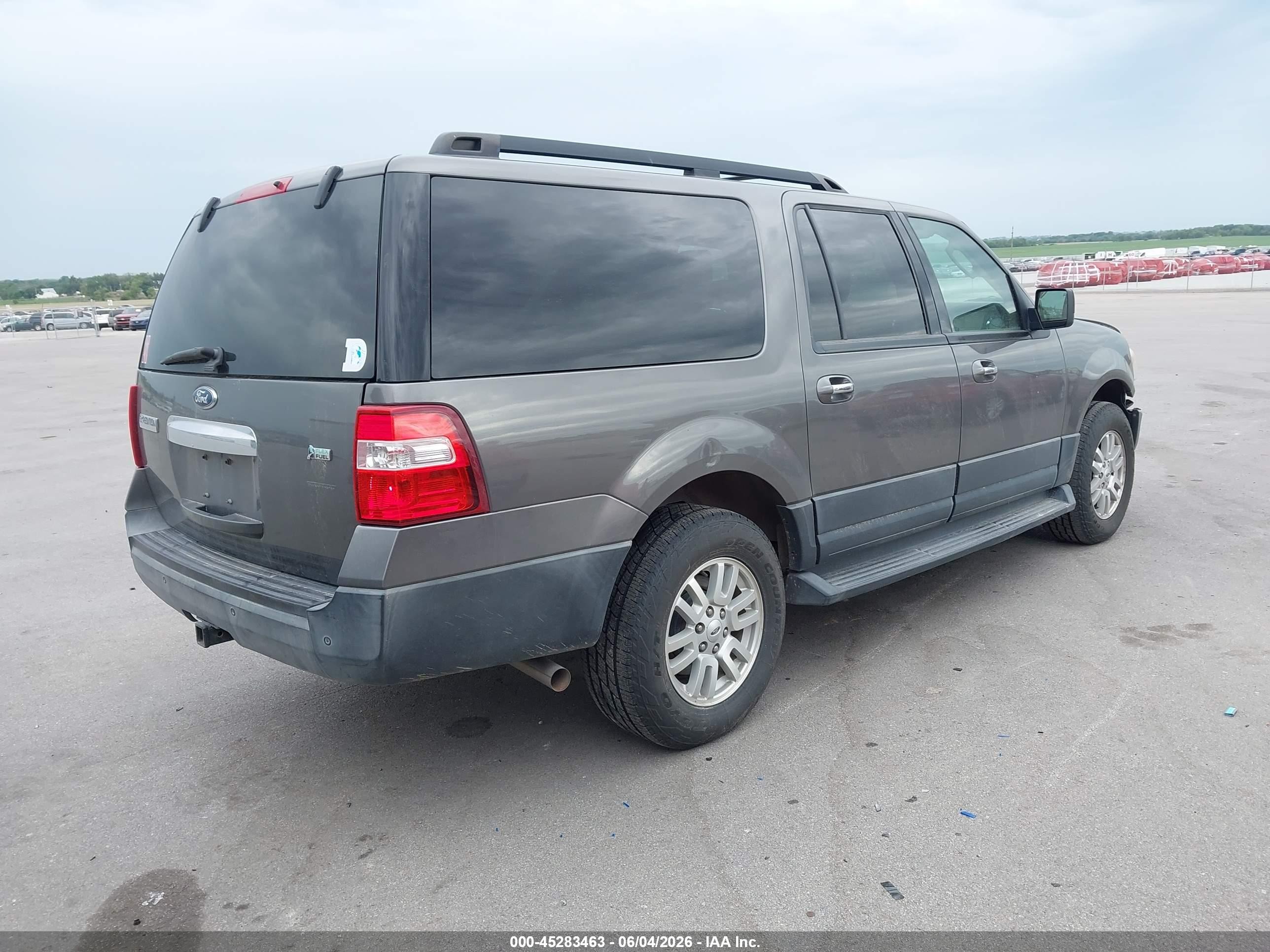 2011 Ford Expedition El Xl Gray vin: 1FMJK1F53BEF46543