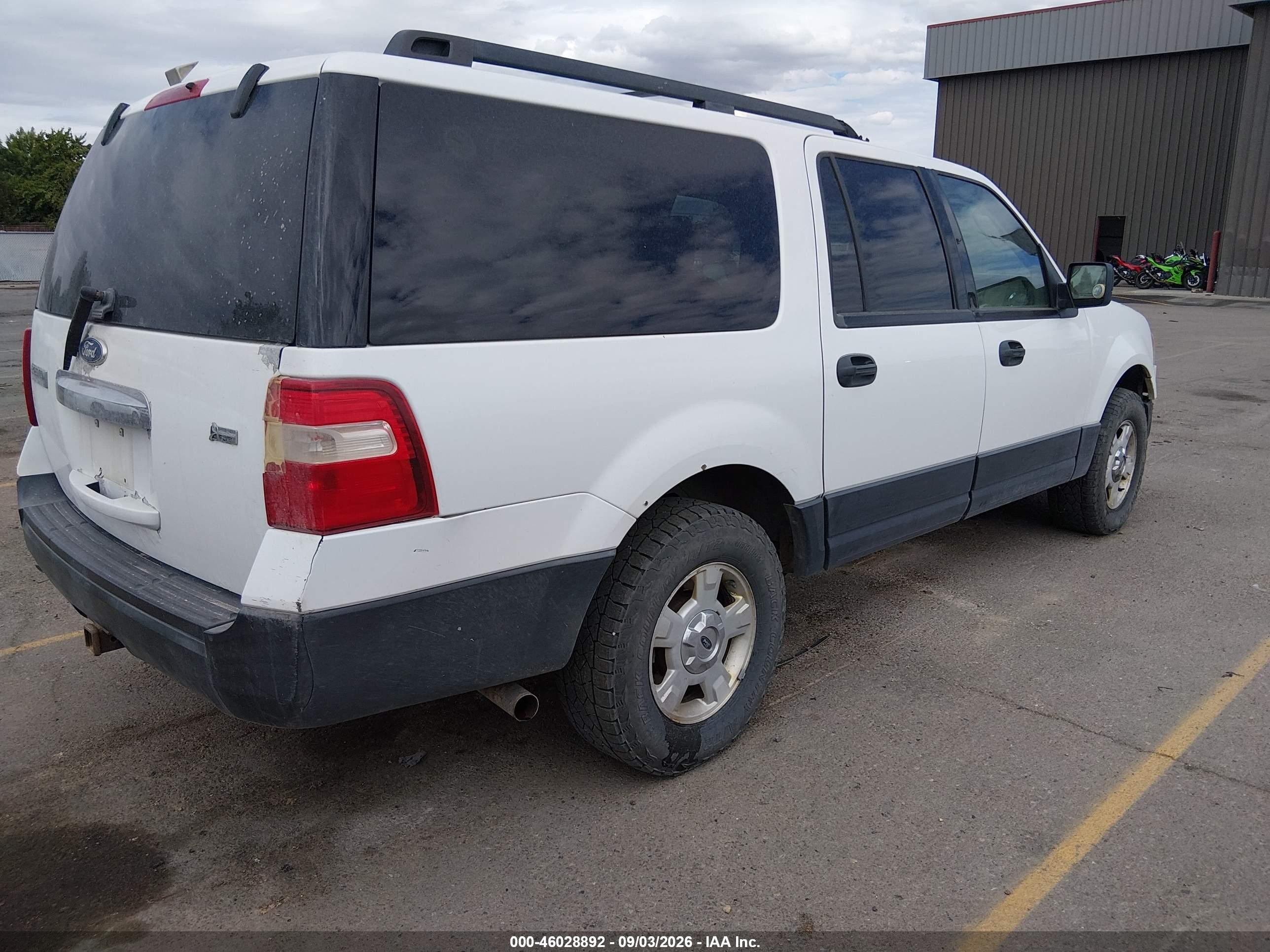 2011 Ford Expedition El Xl Белый vin: 1FMJK1G50BEF19153