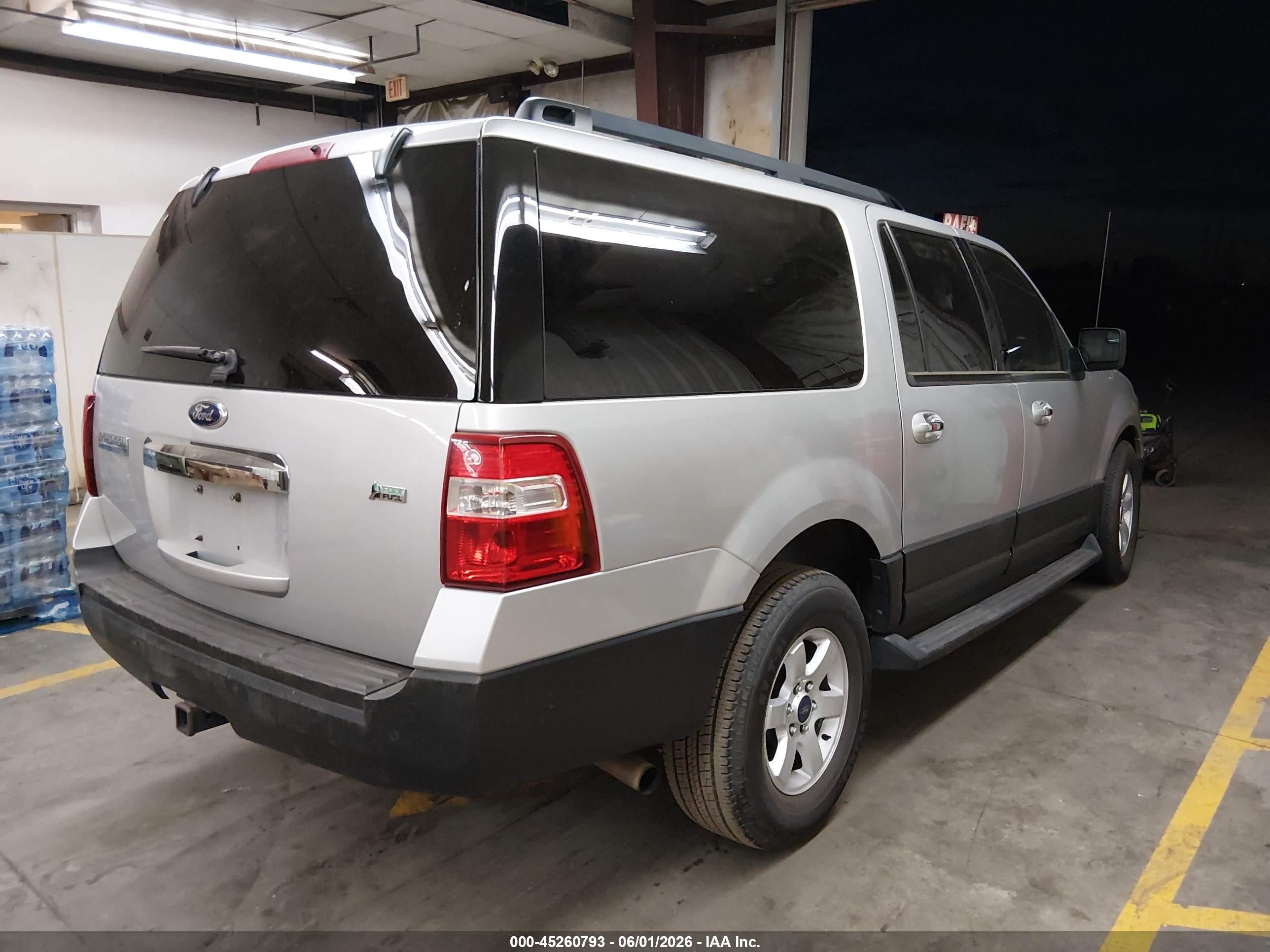 2014 Ford Expedition El Xl Gray vin: 1FMJK1G52EEF59660