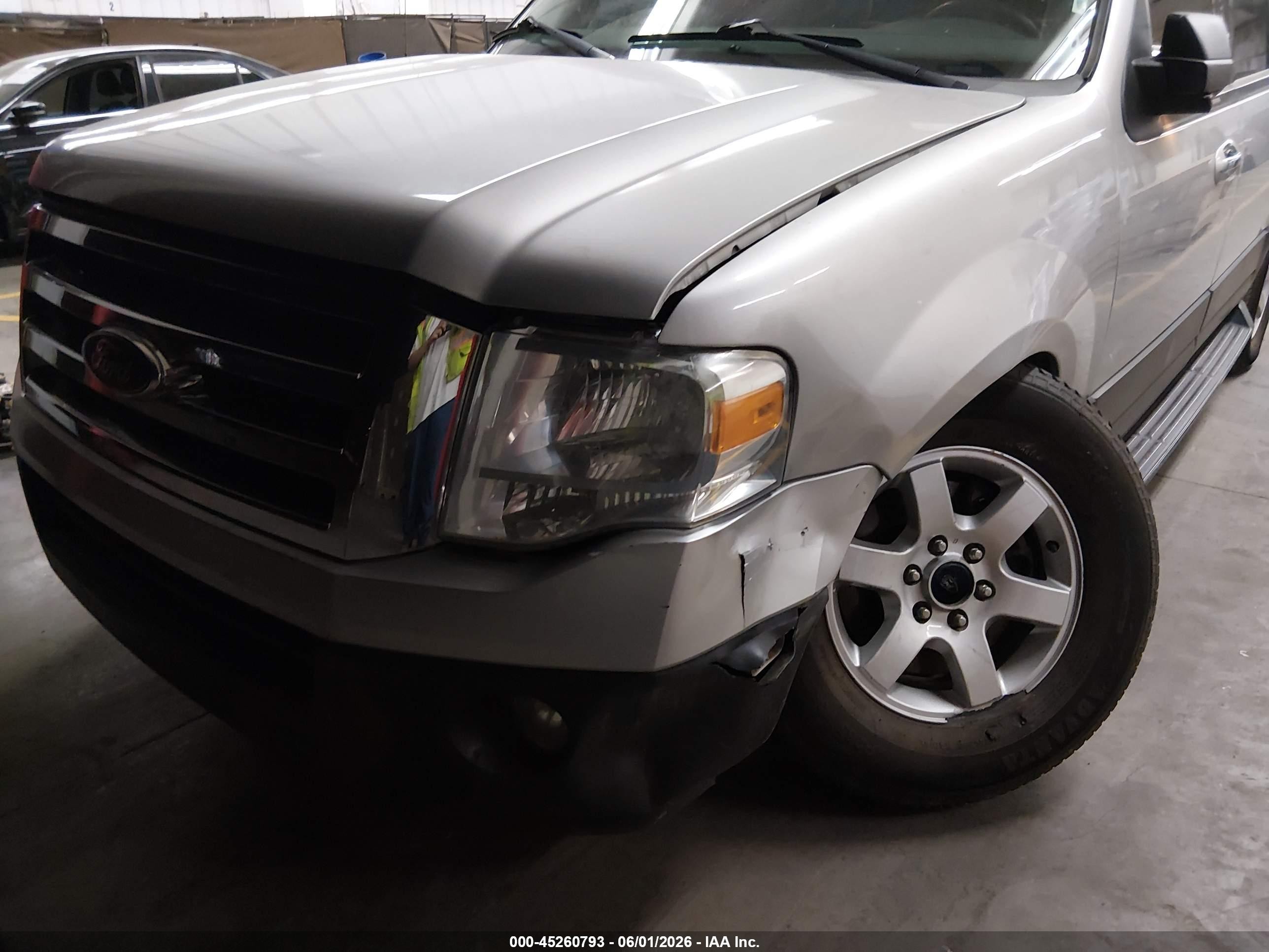 2014 Ford Expedition El Xl Gray vin: 1FMJK1G52EEF59660
