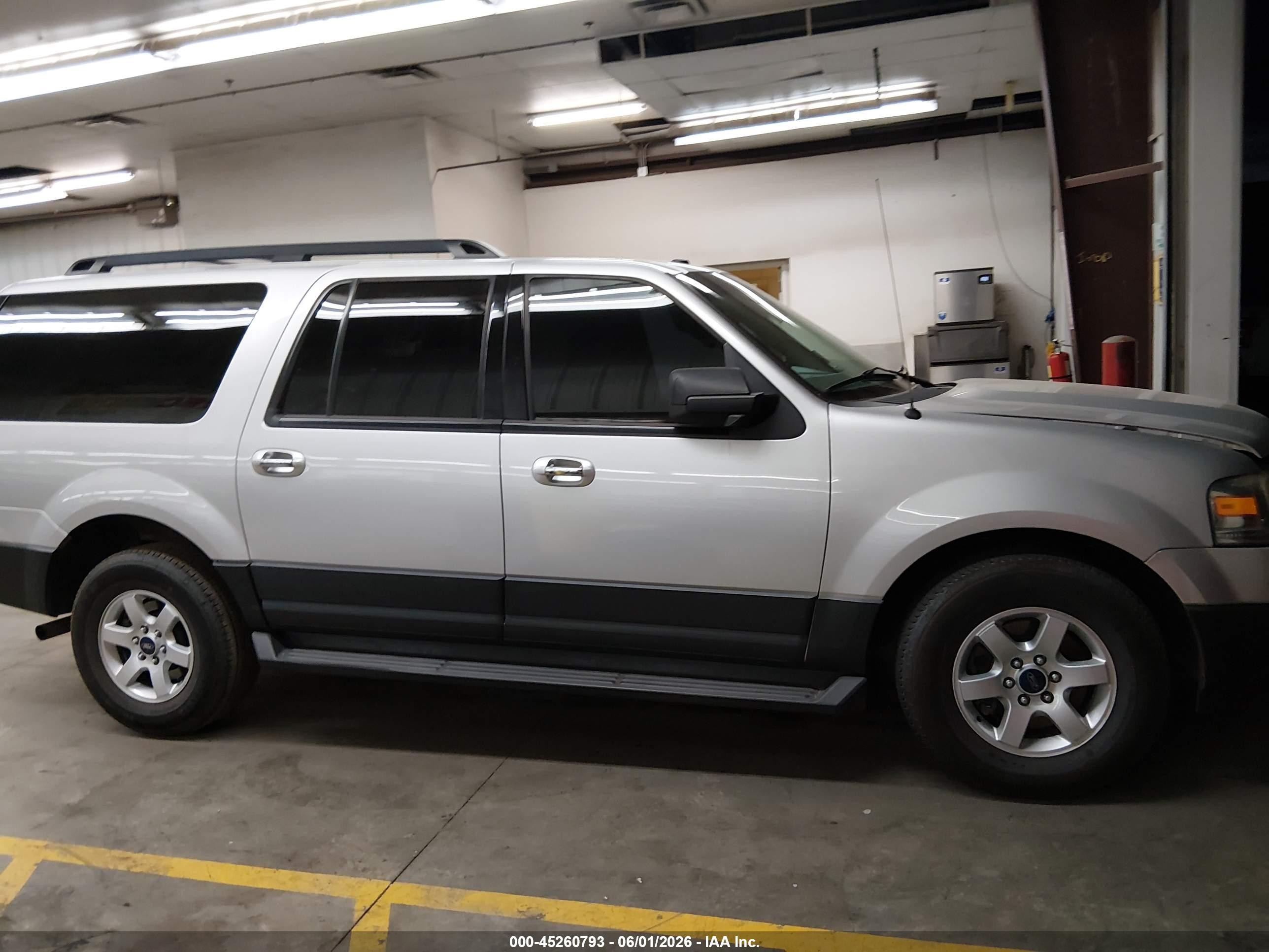 2014 Ford Expedition El Xl Gray vin: 1FMJK1G52EEF59660