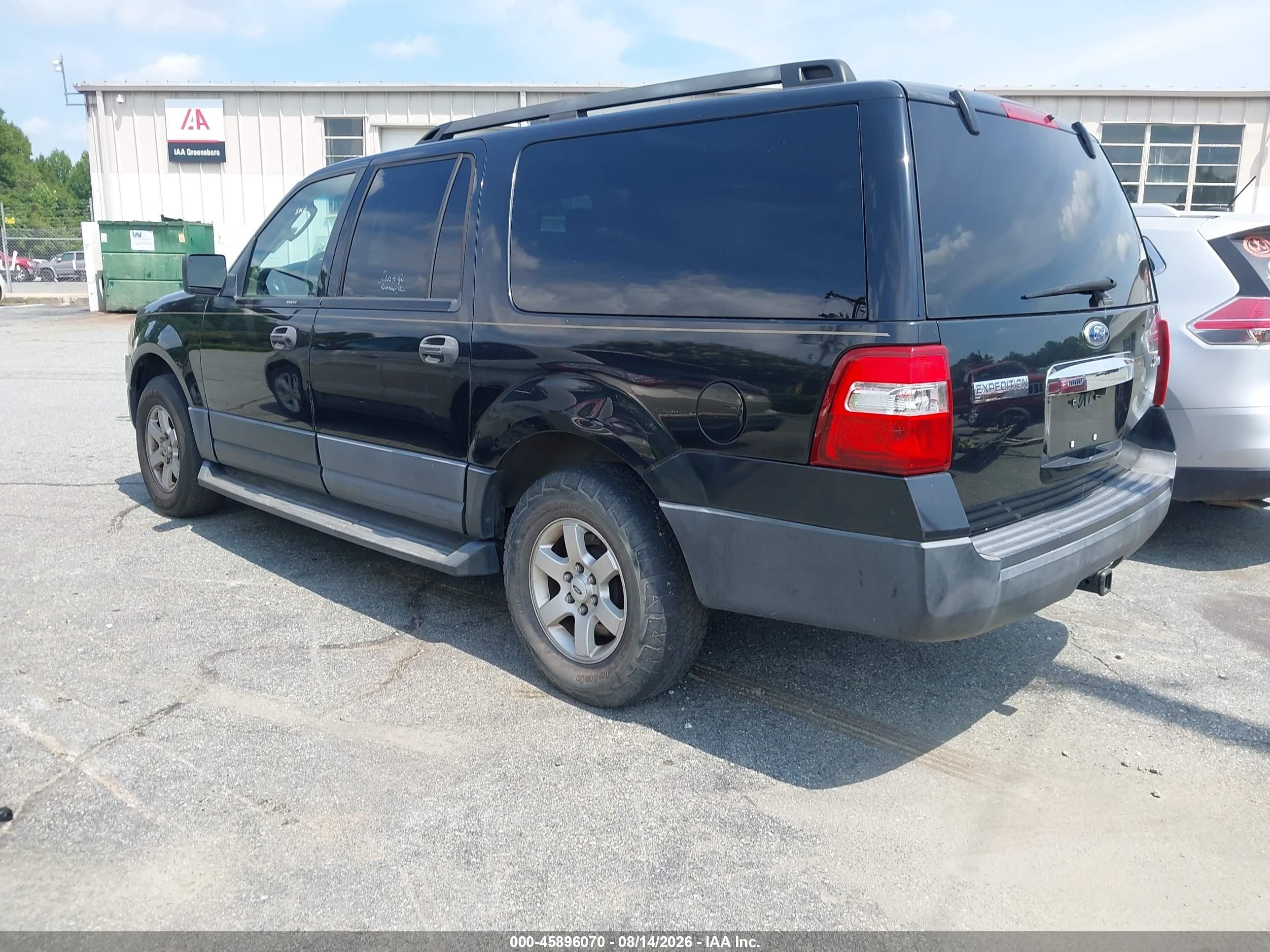 2010 Ford Expedition El Xlt Black vin: 1FMJK1G56AEB67579