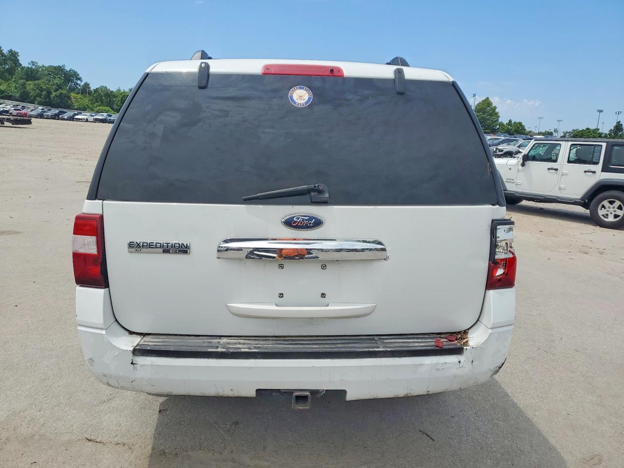 2010 Ford Expedition El Xlt White vin: 1FMJK1G57AEA13480