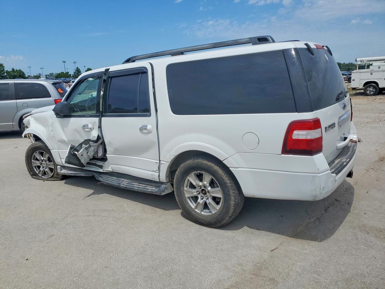 2010 Ford Expedition El Xlt White vin: 1FMJK1G57AEA13480