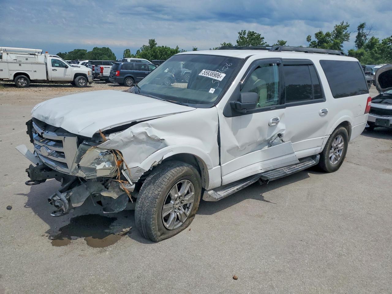 2010 Ford Expedition El Xlt Белый vin: 1FMJK1G57AEA13480