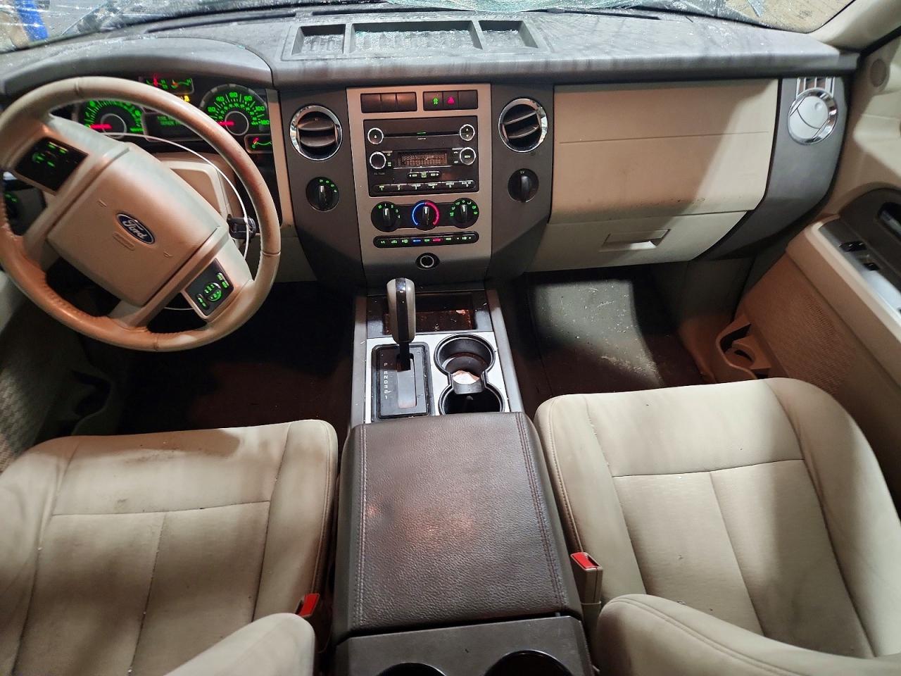 2010 Ford Expedition El Xlt Silver vin: 1FMJK1G57AEA81780
