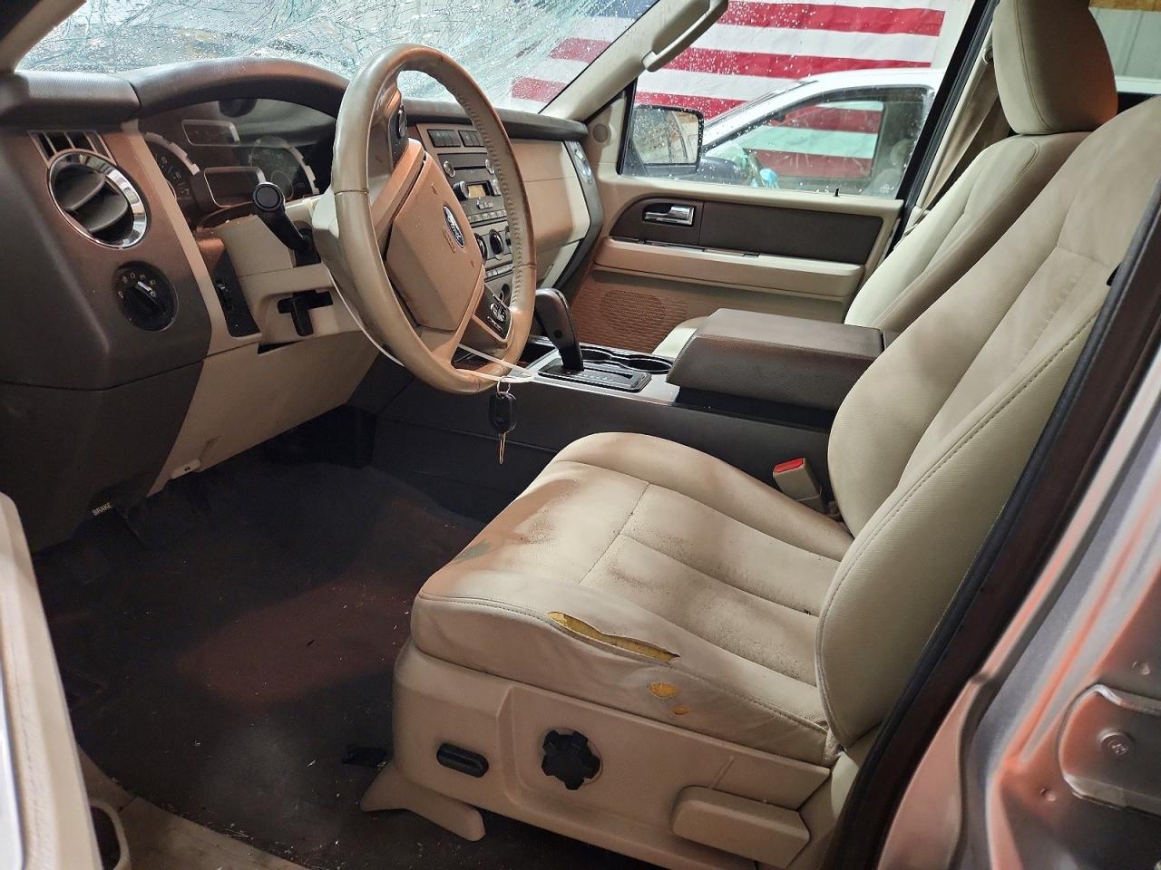 2010 Ford Expedition El Xlt Silver vin: 1FMJK1G57AEA81780