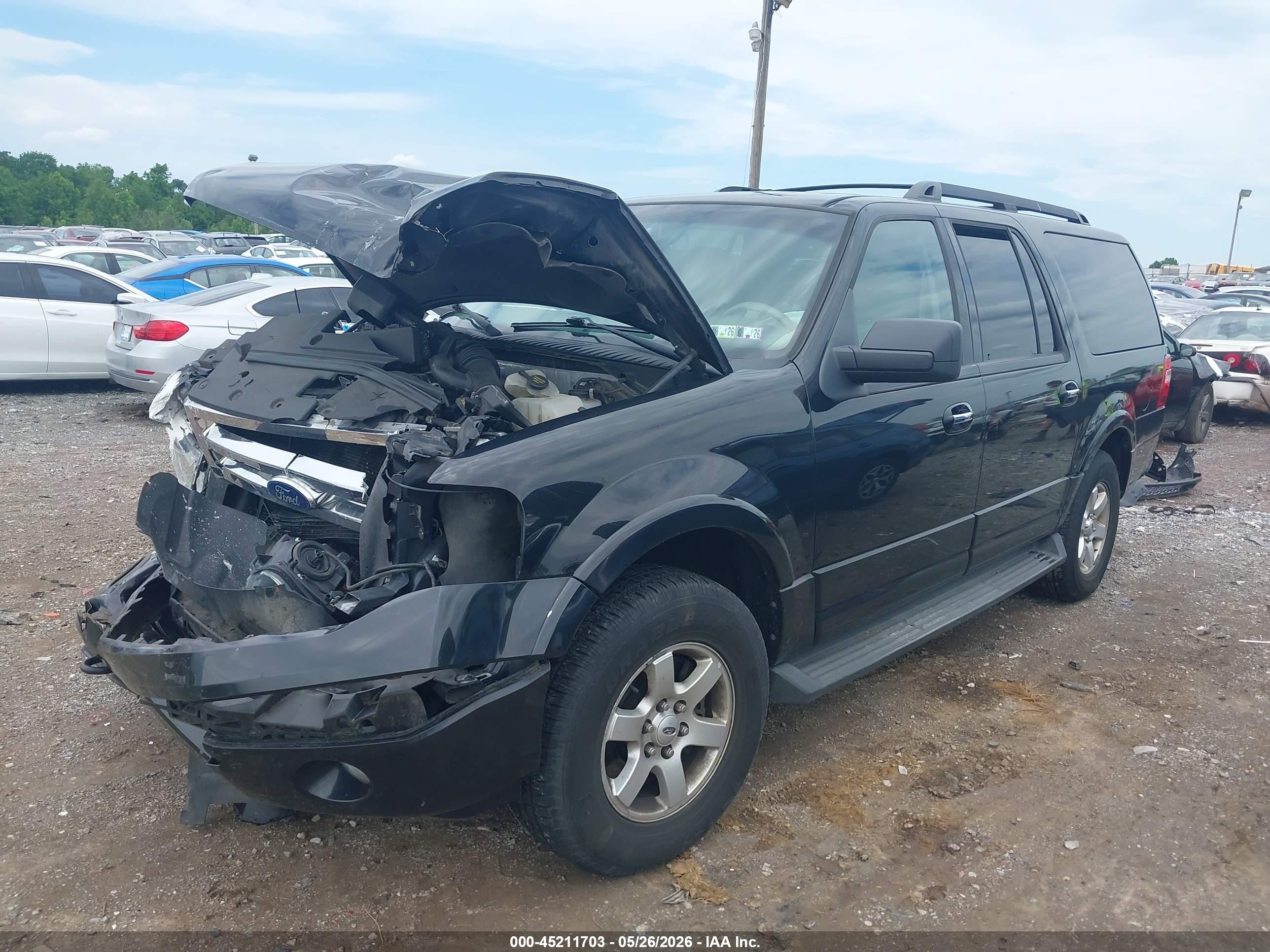 2010 Ford Expedition El Xlt Черный vin: 1FMJK1G57AEB60589