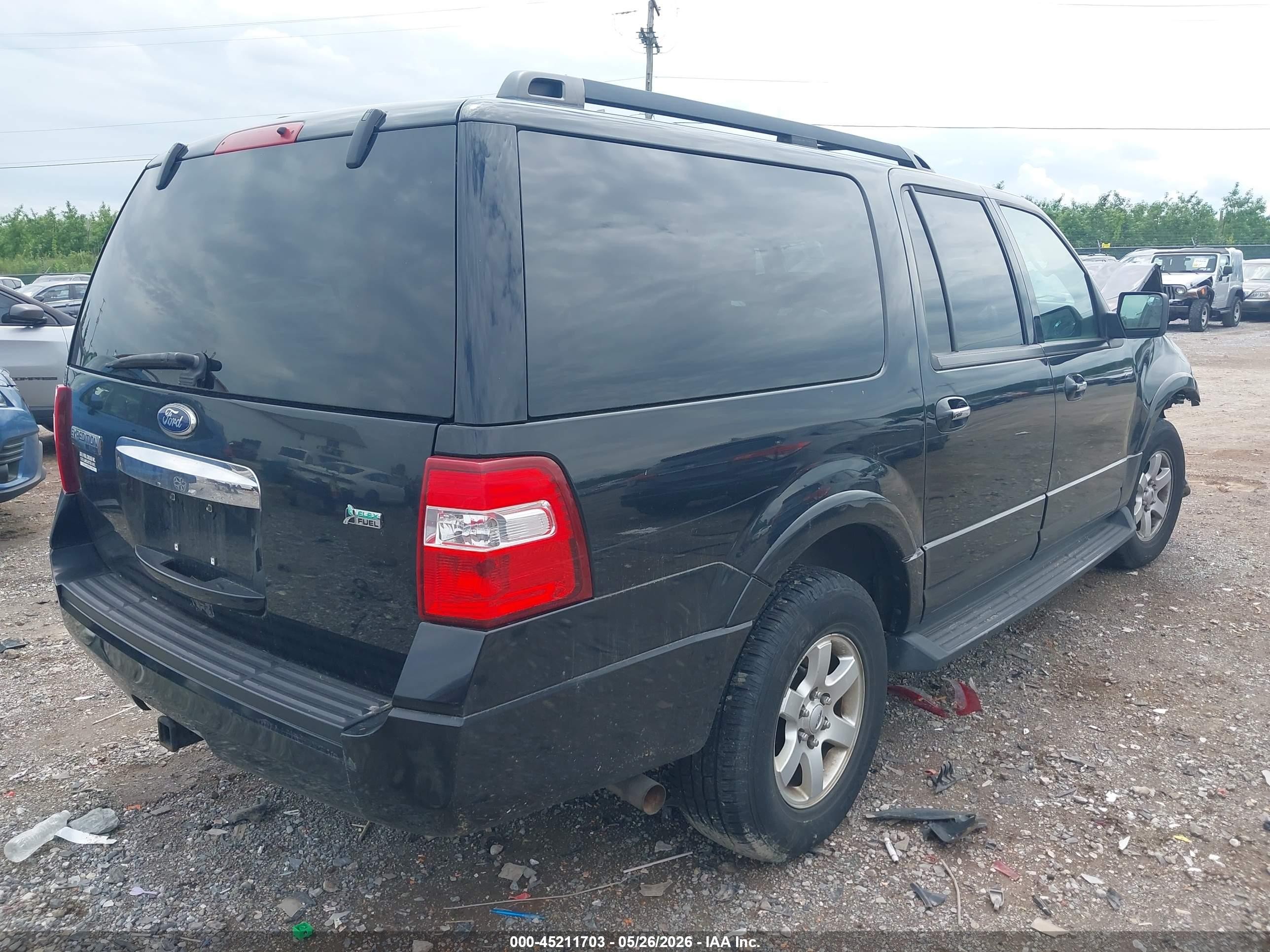 2010 Ford Expedition El Xlt Черный vin: 1FMJK1G57AEB60589