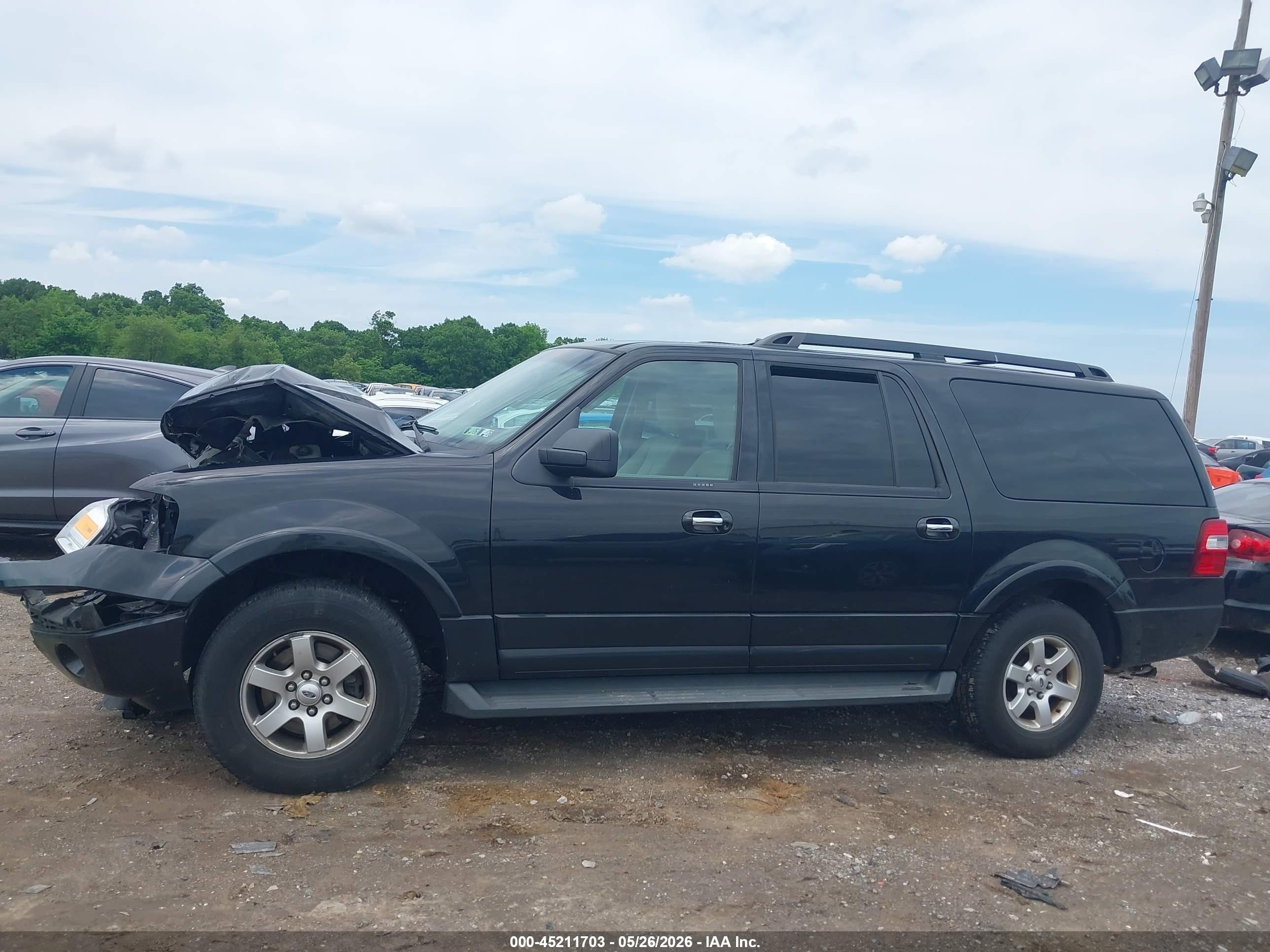2010 Ford Expedition El Xlt Черный vin: 1FMJK1G57AEB60589
