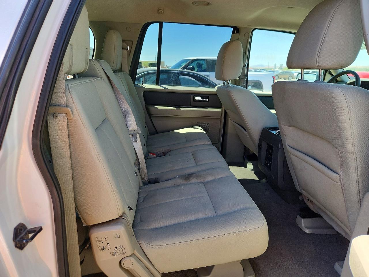 2014 Ford Expedition El Xl White vin: 1FMJK1G57EEF52557