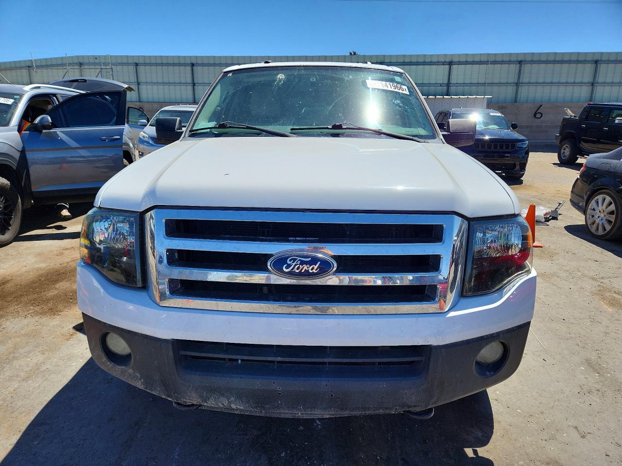 2014 Ford Expedition El Xl White vin: 1FMJK1G57EEF52557