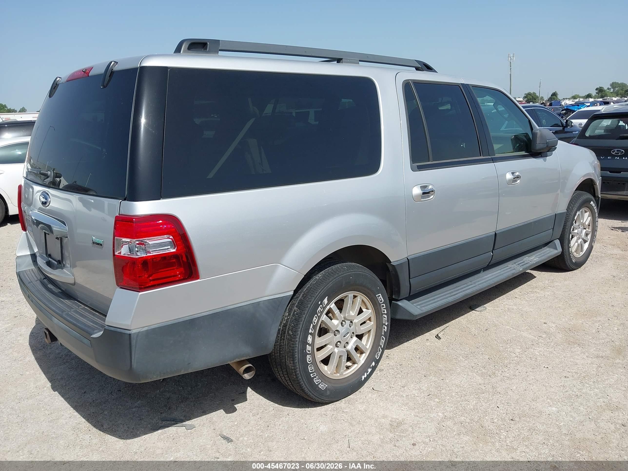 2011 Ford Expedition El Xl Silver vin: 1FMJK1G5XBEF47610