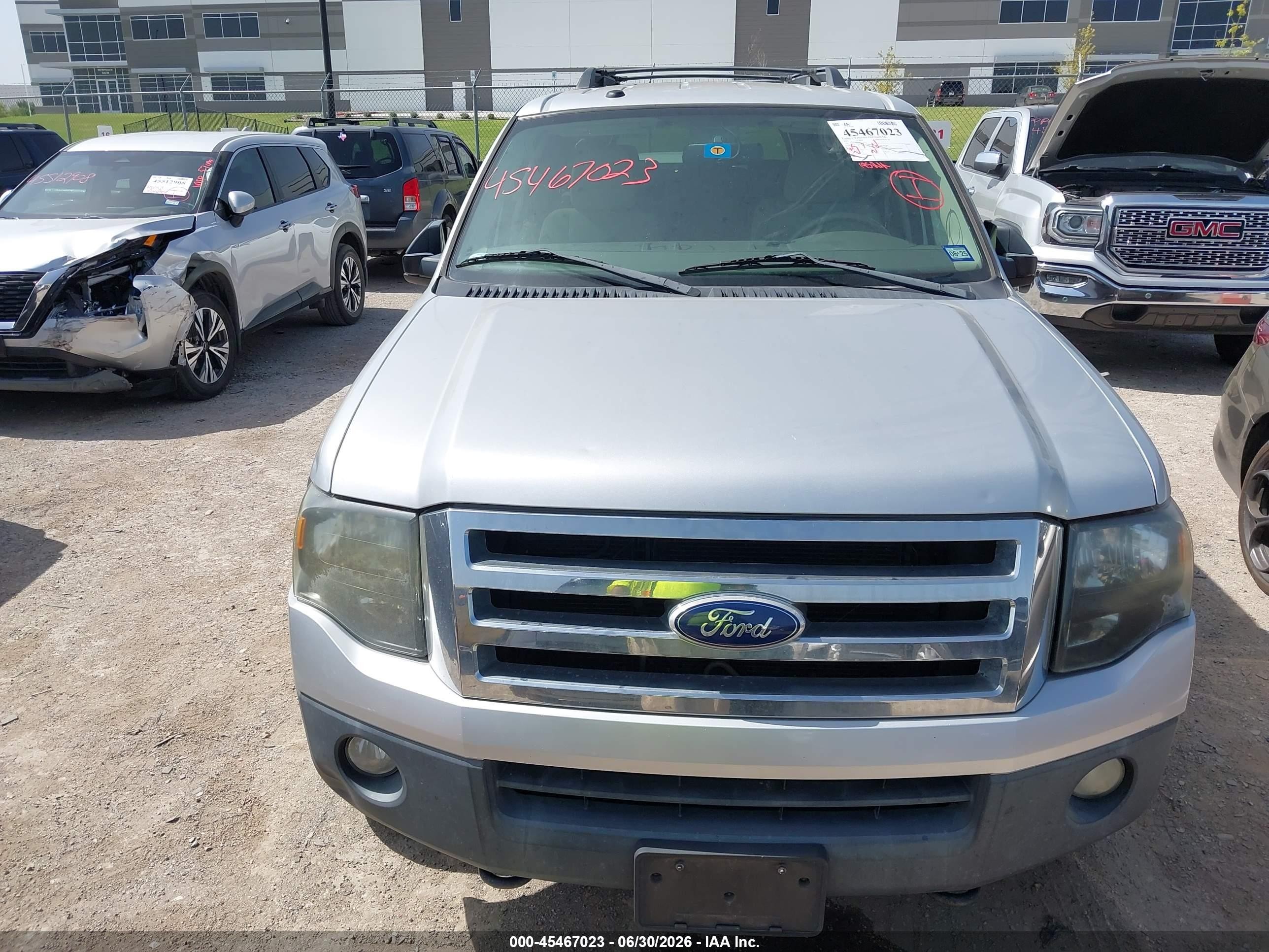 2011 Ford Expedition El Xl Silver vin: 1FMJK1G5XBEF47610