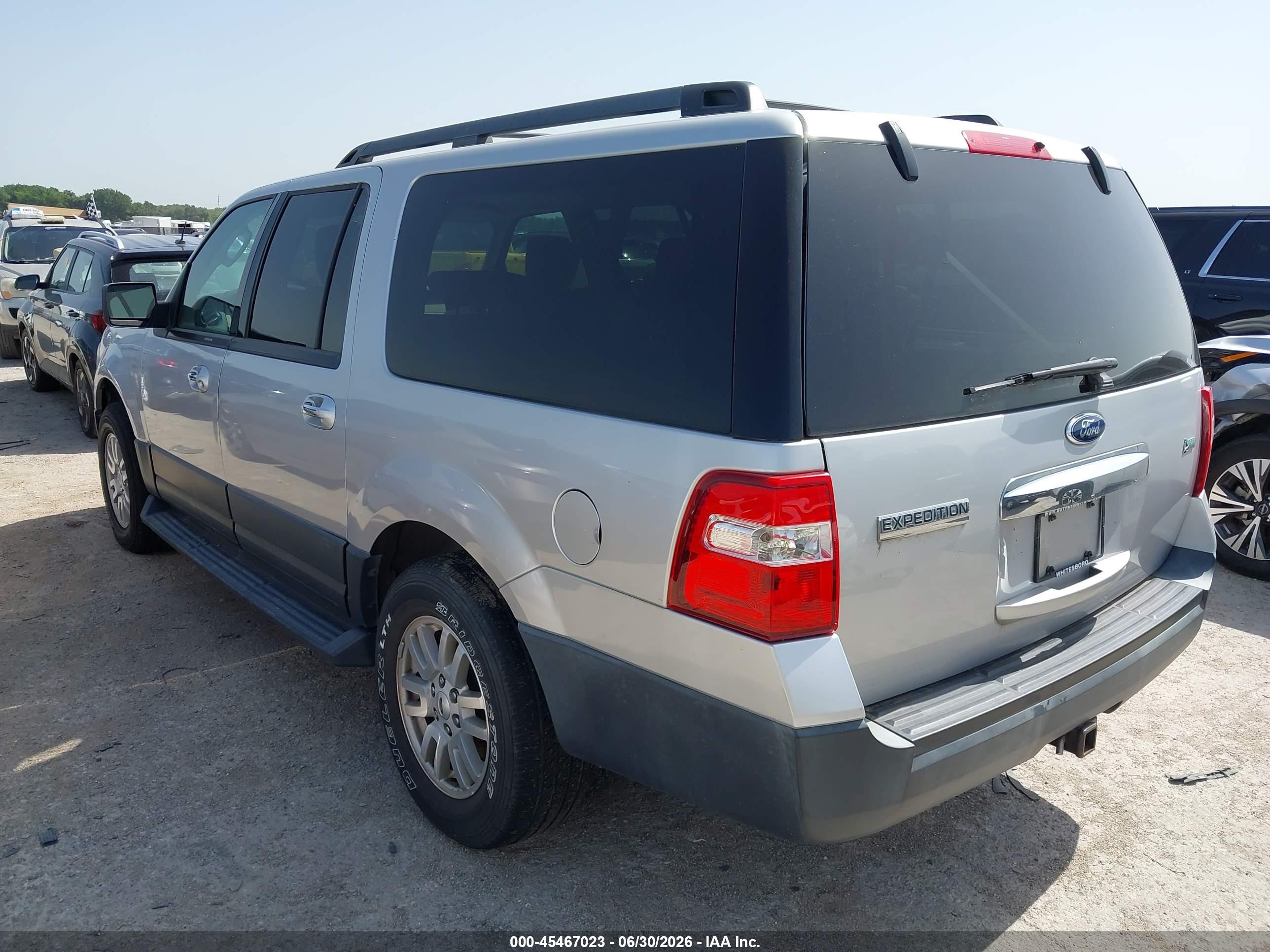 2011 Ford Expedition El Xl Silver vin: 1FMJK1G5XBEF47610
