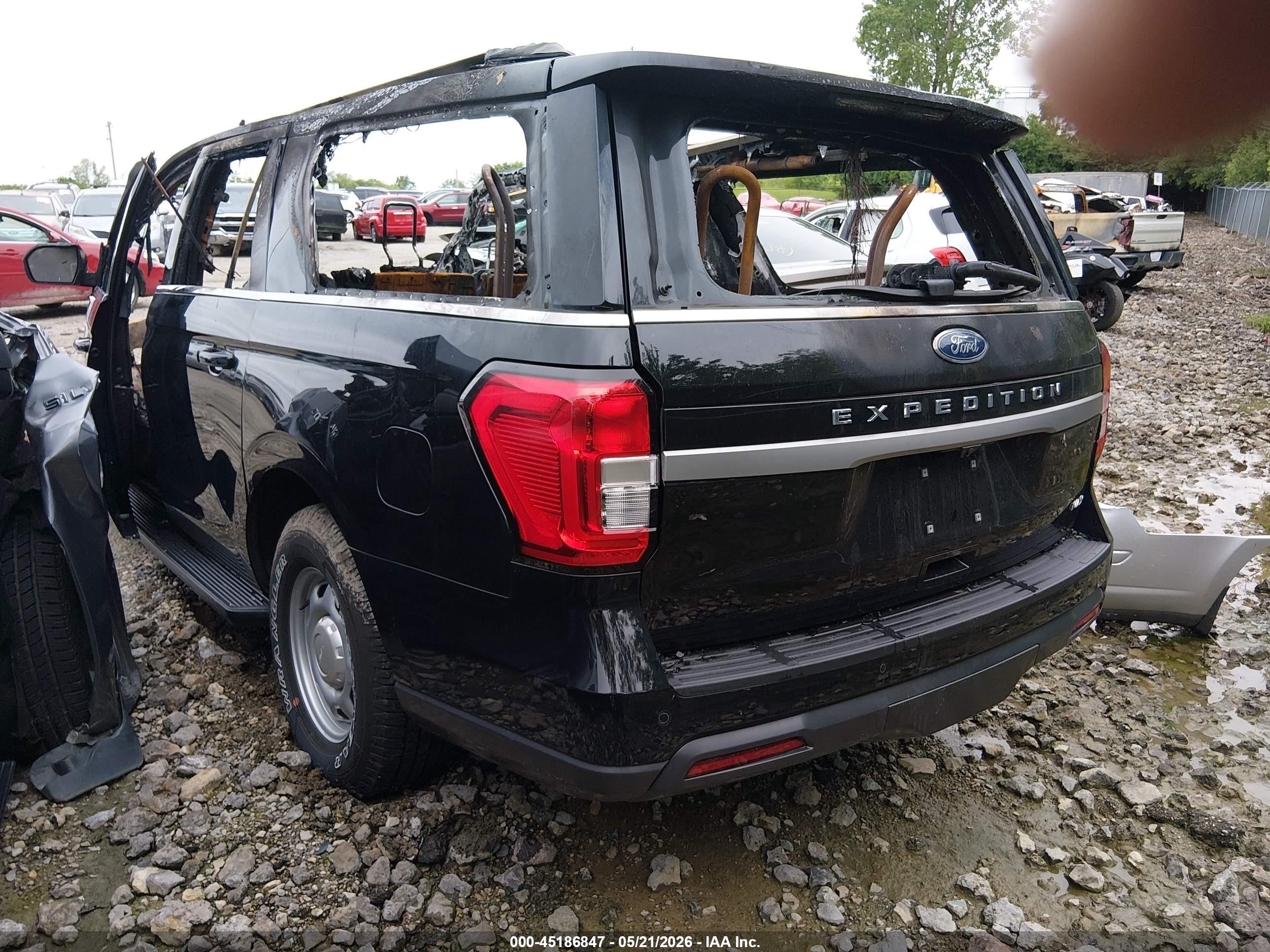2023 Ford Expedition Xl Max Black vin: 1FMJK1G81PEA19987