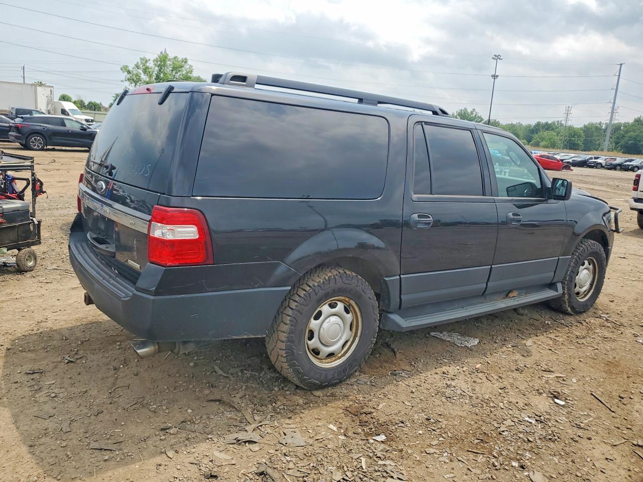 2015 Ford Expedition El Xl Black vin: 1FMJK1GT3FEF50806
