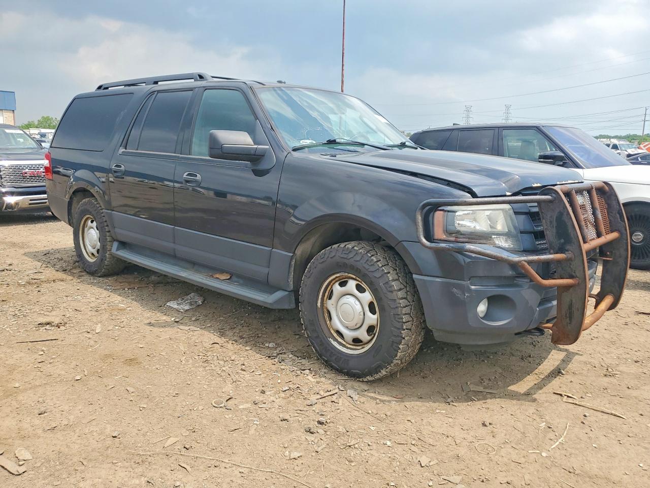 2015 Ford Expedition El Xl Black vin: 1FMJK1GT3FEF50806