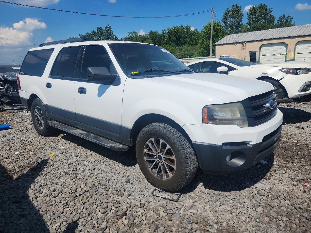 2015 Ford Expedition El Xl White vin: 1FMJK1GT6FEF26936
