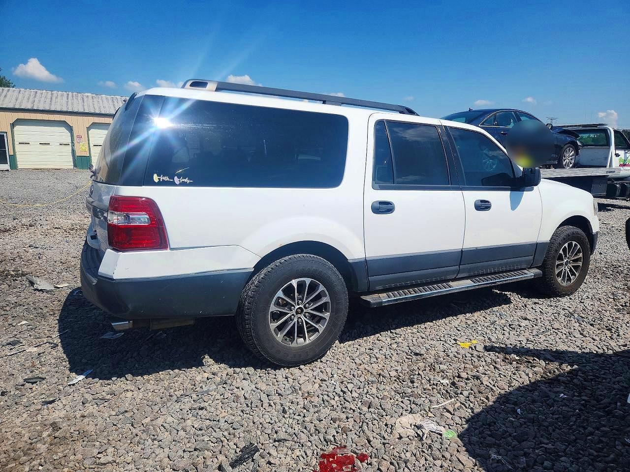 2015 Ford Expedition El Xl White vin: 1FMJK1GT6FEF26936