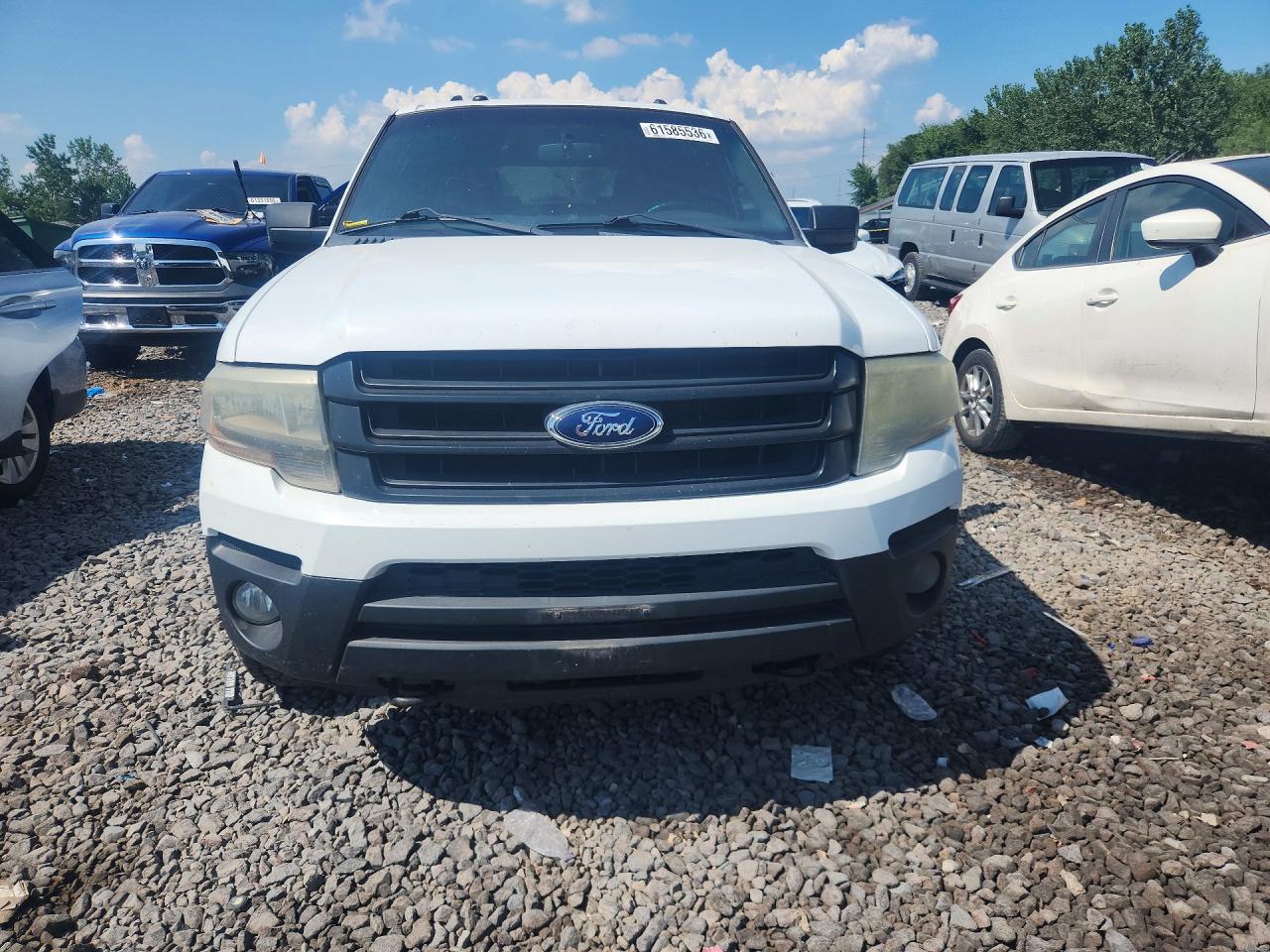 2015 Ford Expedition El Xl White vin: 1FMJK1GT6FEF26936