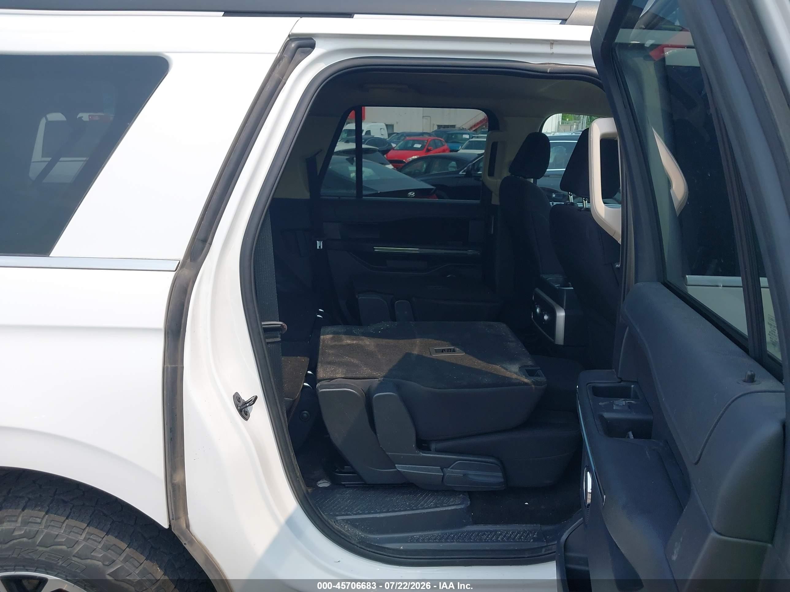 2022 Ford Expedition Xl Max Белый vin: 1FMJK1GT9NEA53631