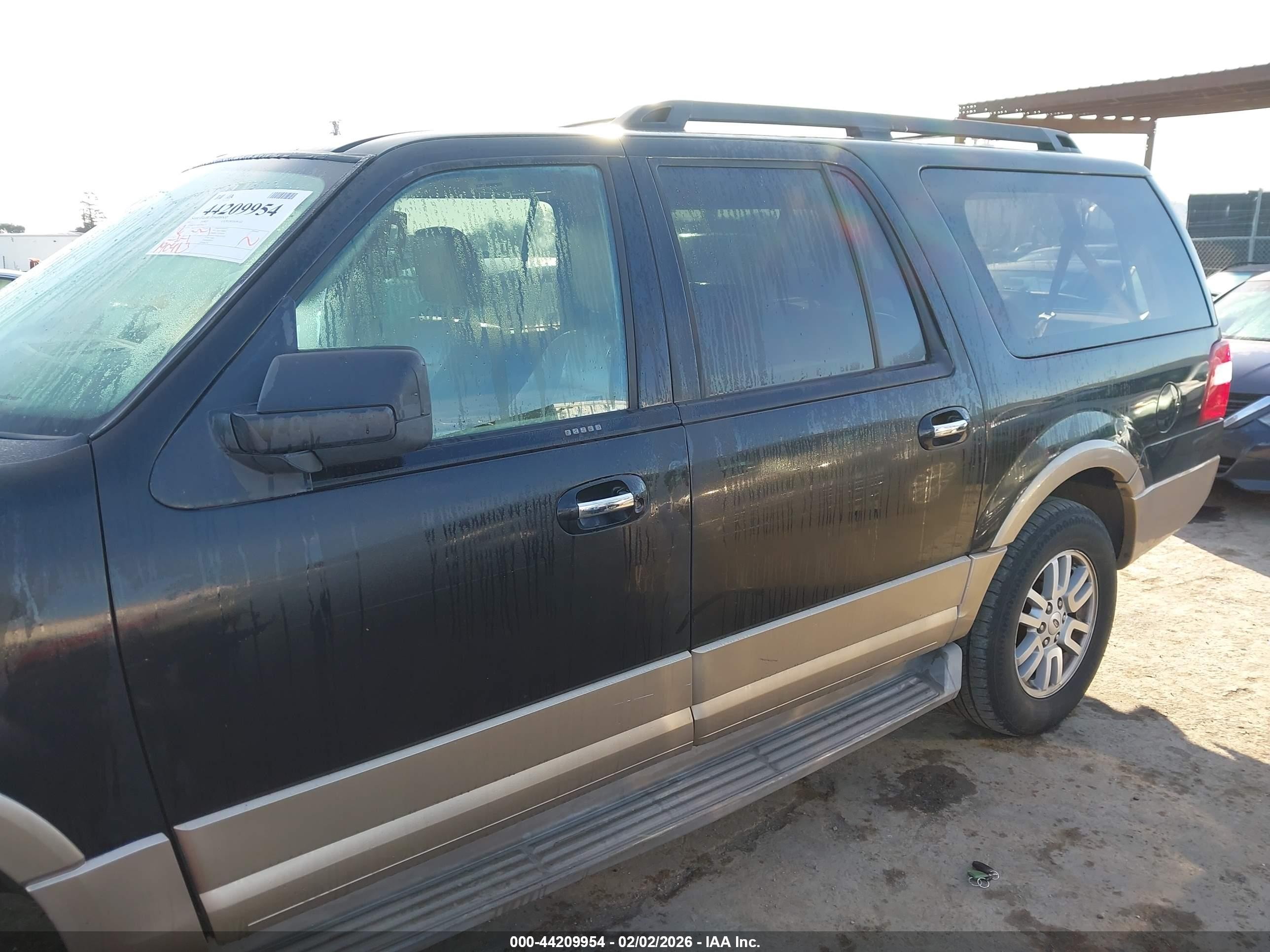 2011 Ford Expedition El Xlt Black vin: 1FMJK1H50BEF04473