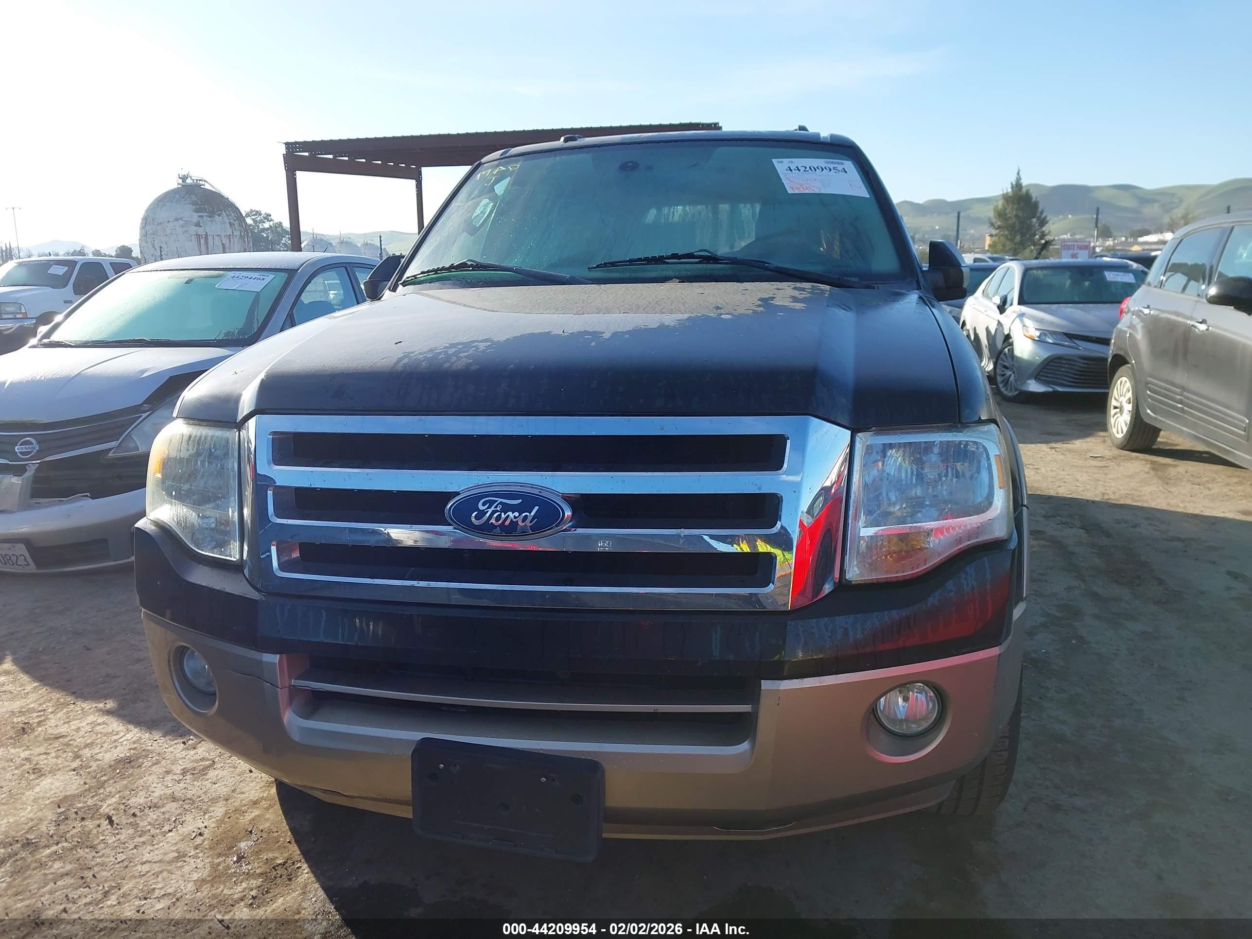 2011 Ford Expedition El Xlt Black vin: 1FMJK1H50BEF04473
