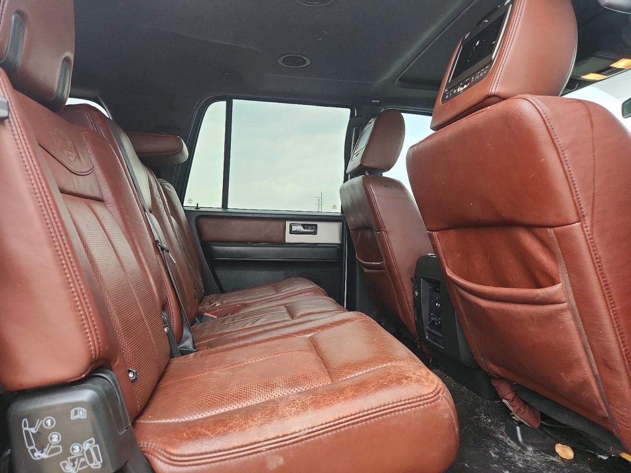 2013 Ford Expedition El Xlt White vin: 1FMJK1H50DEF42689