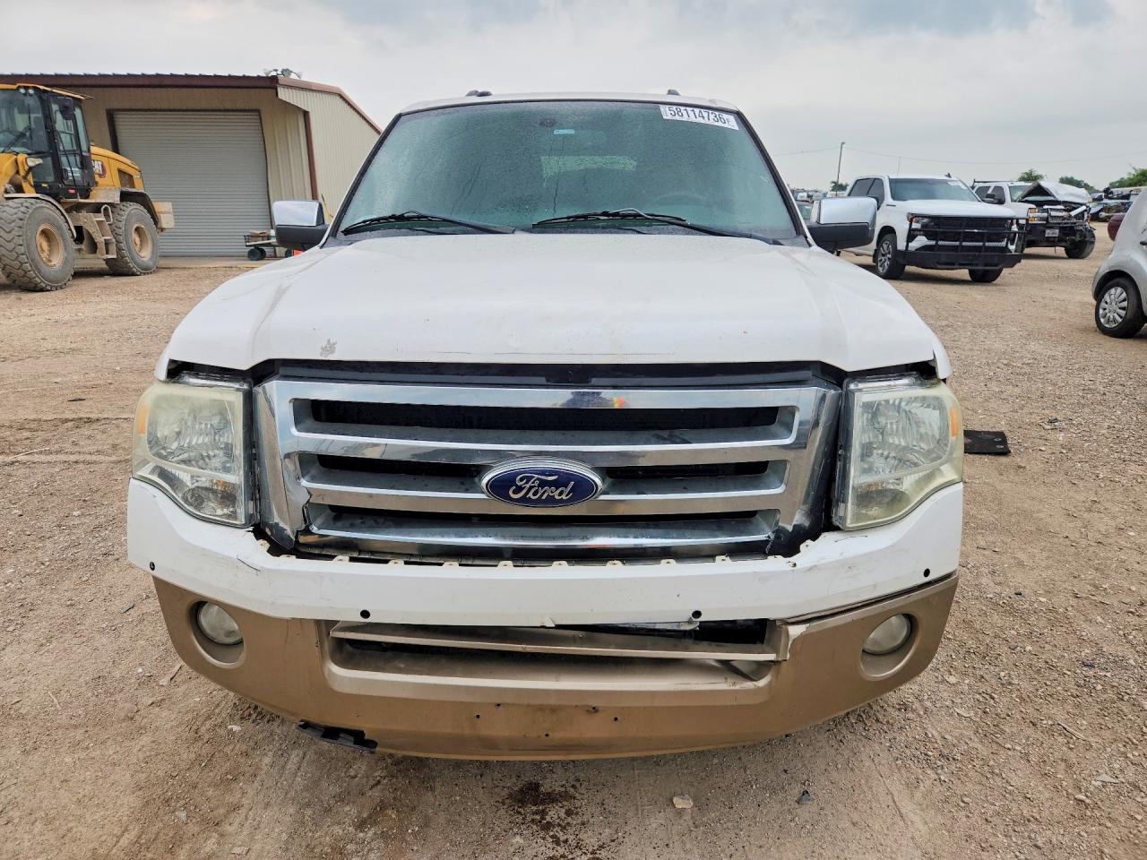 2013 Ford Expedition El Xlt White vin: 1FMJK1H50DEF42689