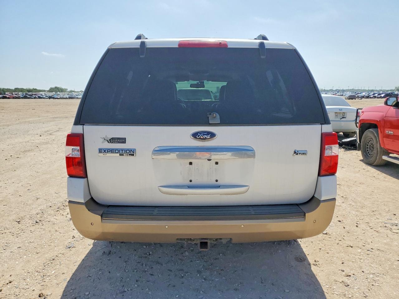 2013 Ford Expedition El Xlt White vin: 1FMJK1H50DEF47598